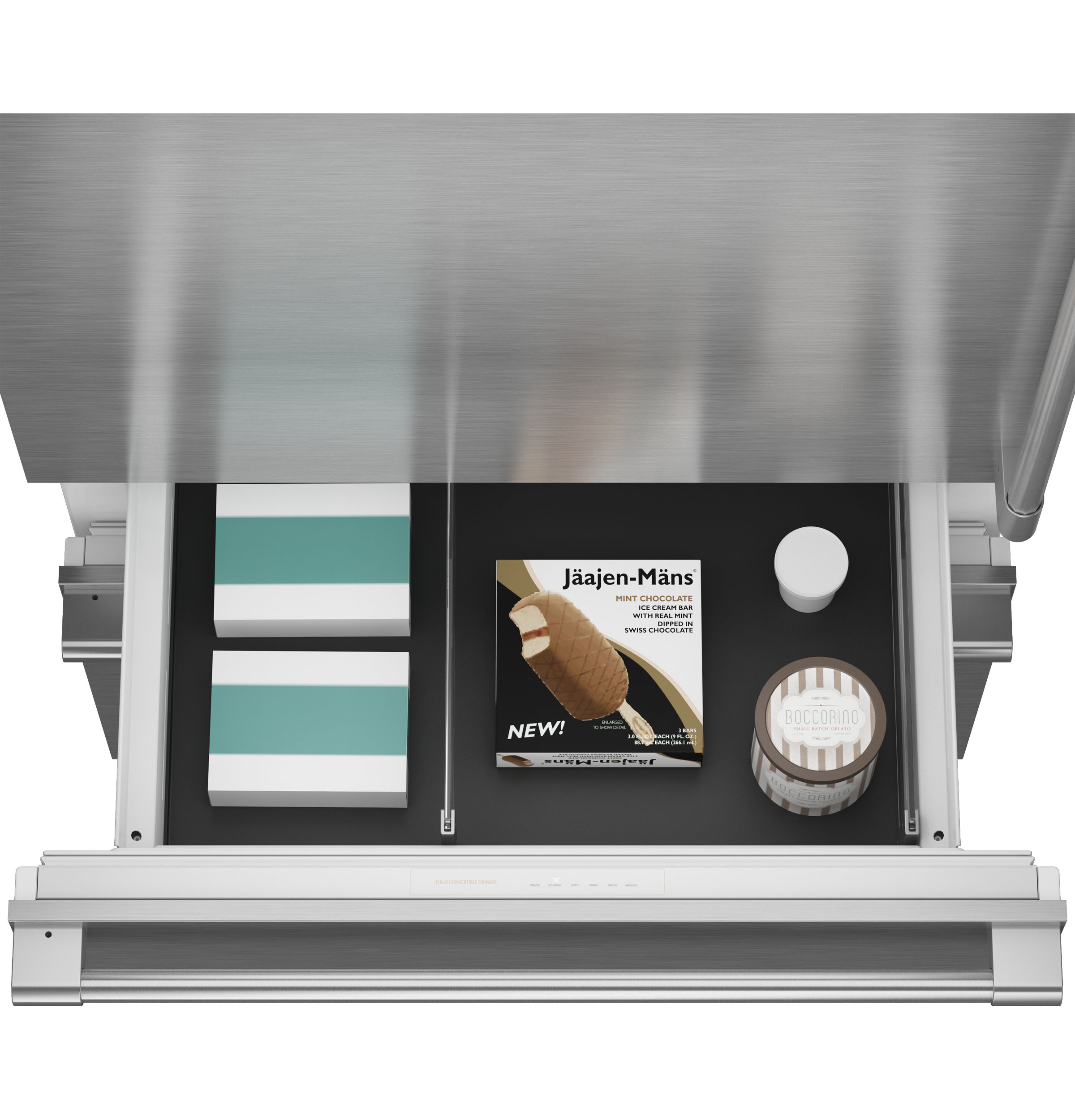 Monogram 36" Panel-Ready Premium Integrated Bottom-Left Hinge ZIC363IPVLH