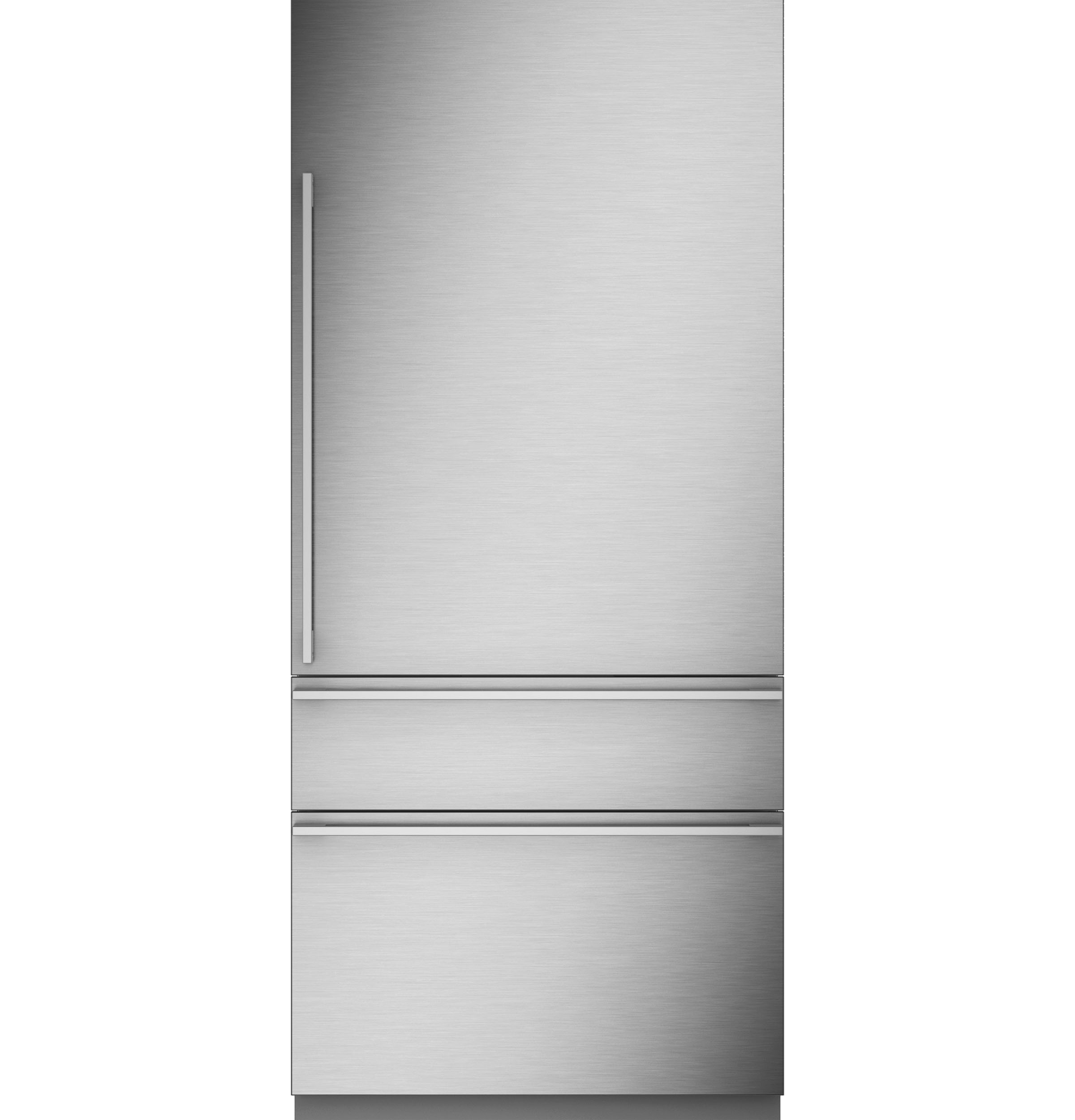 Monogram 36" Panel-Ready Premium Integrated Bottom-Freezer Refrigerator - Right Hinge ZIC363IPVRH
