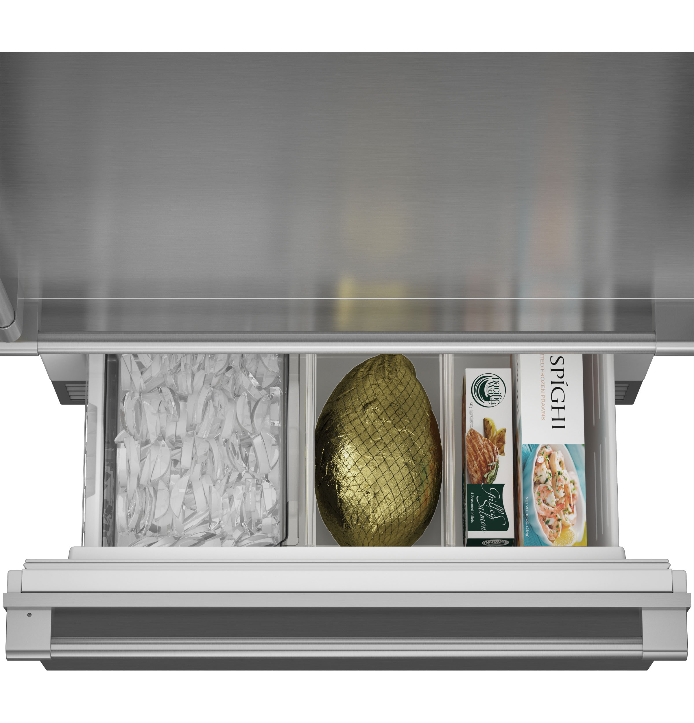 Monogram 36" Panel-Ready Integrated Bottom-Freezer Refrigerator- Right Hinge ZIC363NBVRH
