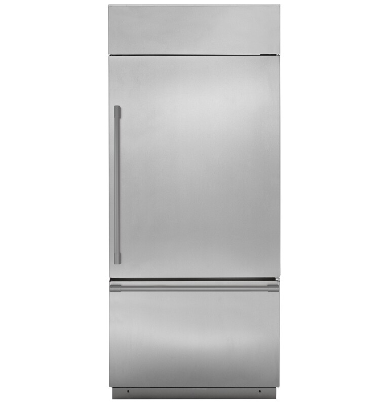 Monogram 36" Built-In Bottom-Freezer Refrigerator Stainless Steel ZICS360NVRH Picture 1