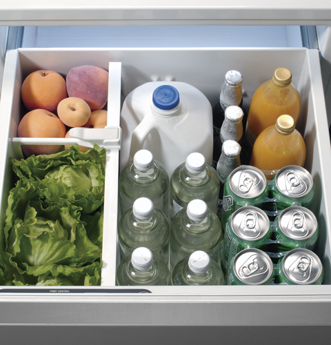 GE Monogram® Double-Drawer Refrigerator Module ZIDI240PII, product image 4 of 13
