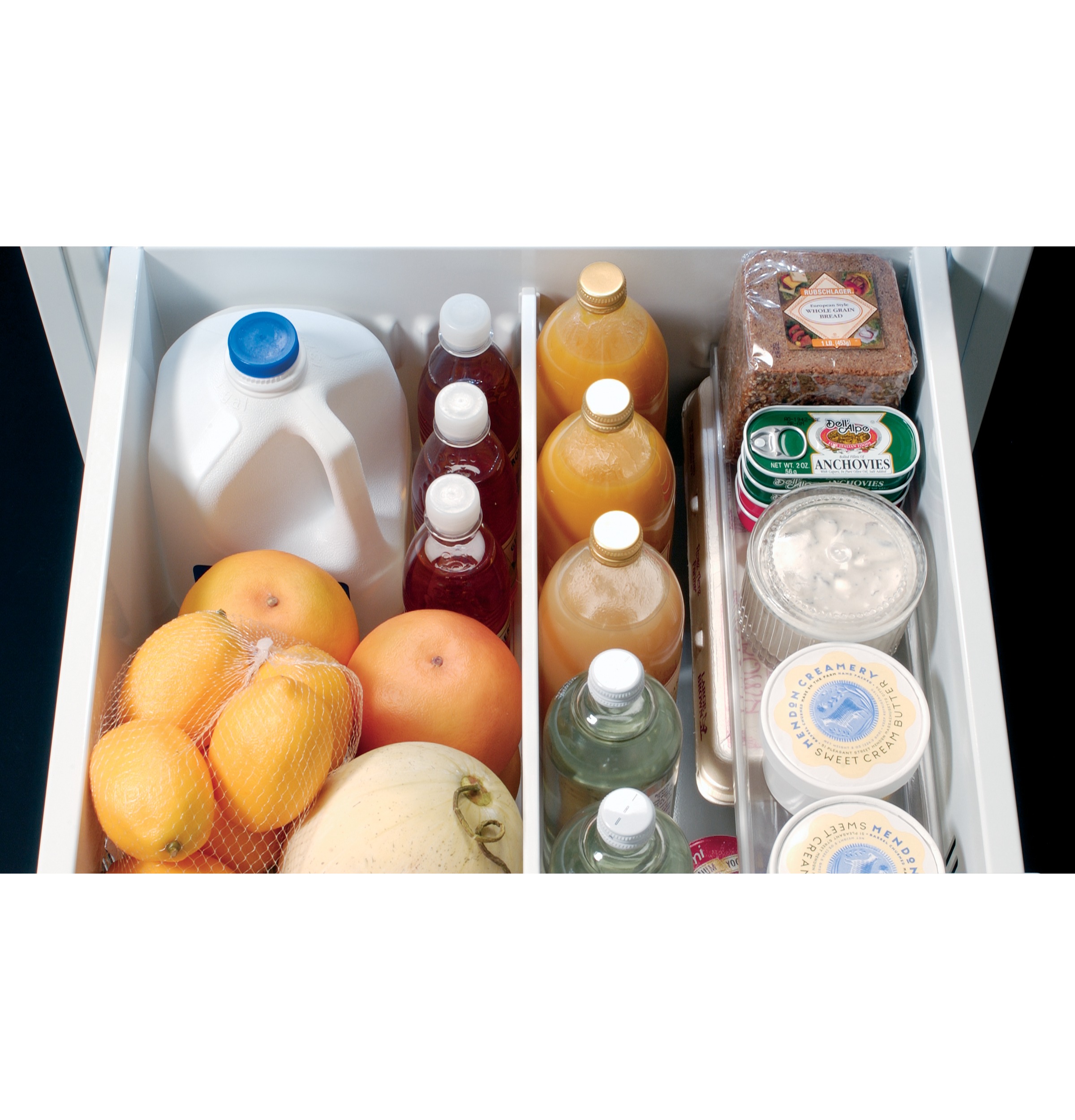 Monogram Double-Drawer Refrigerator Module ZIDS240HSS, product image 4 of 5