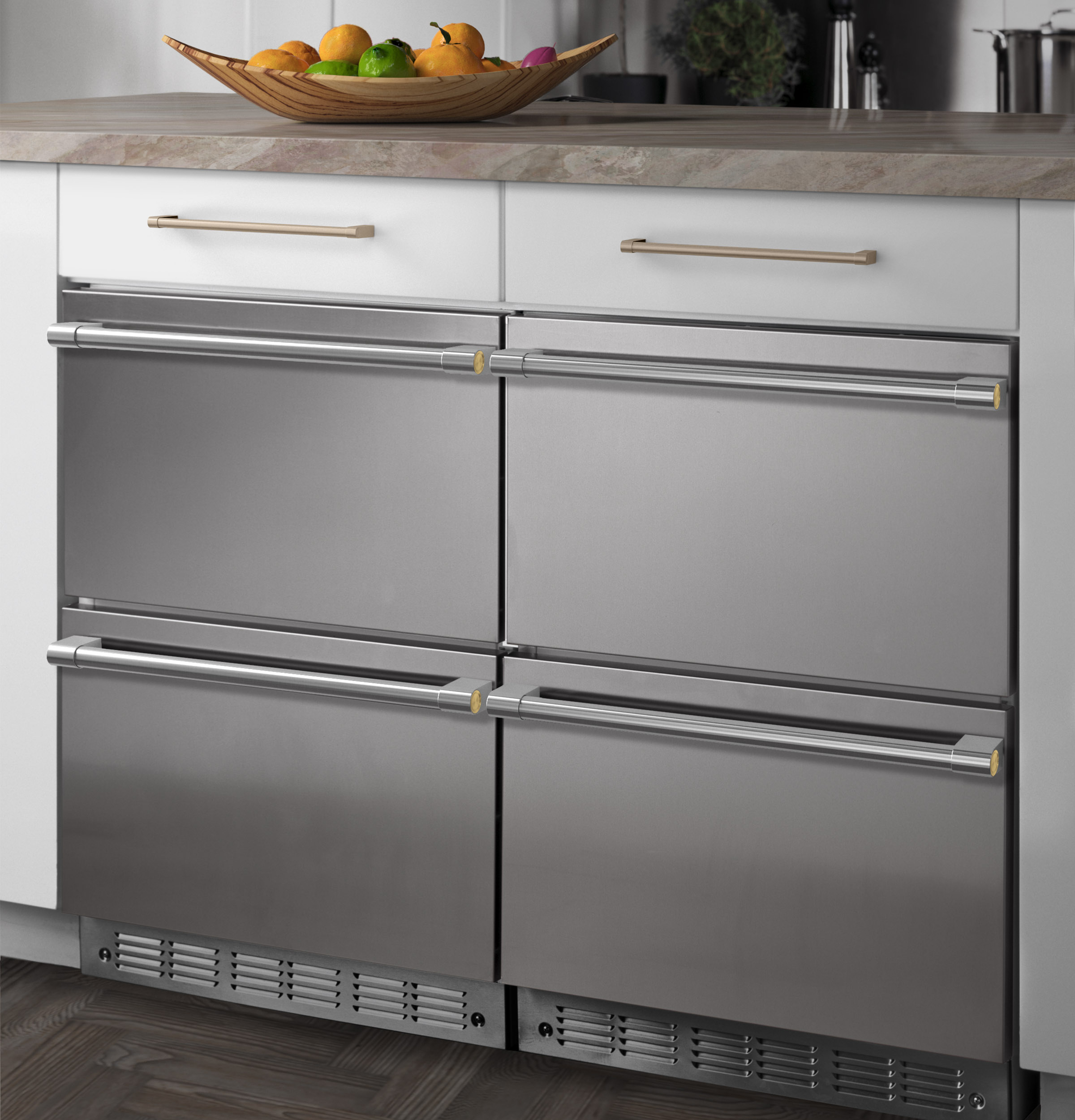 Monogram 24" Double-Drawer Refrigerator ZIDS240NSS