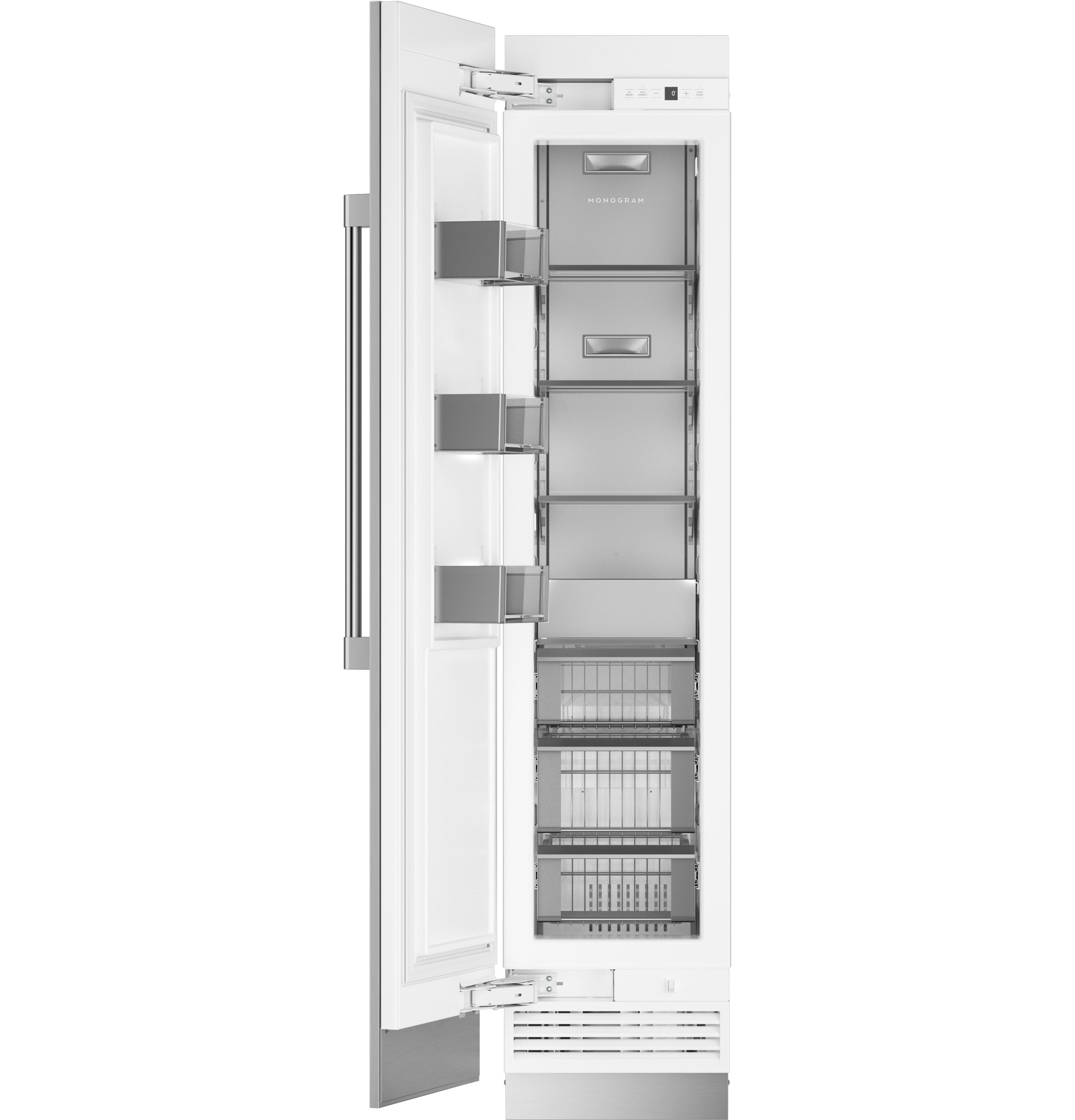 Monogram 18" Panel-Ready Integrated Column Freezer ZIF181NBRII