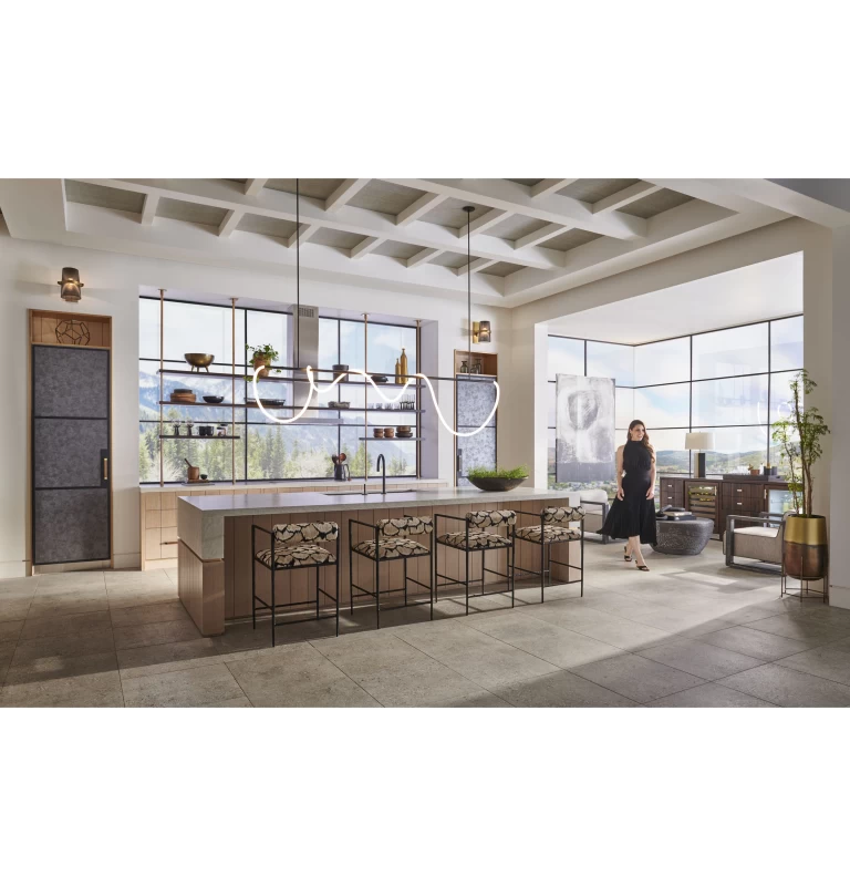 Monogram 30" Panel-Ready Premium Integrated Column Freezer ZIF301NPNII