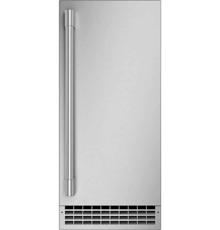 Monogram Stainless Steel Ice Maker Door Kit (door panel and handle only) ZIP85SS