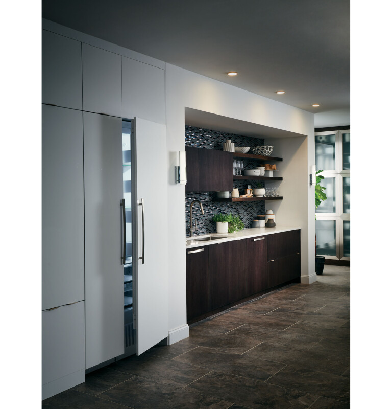 Monogram 24" Integrated, Panel-Ready Column Refrigerator ZIR240NPKII