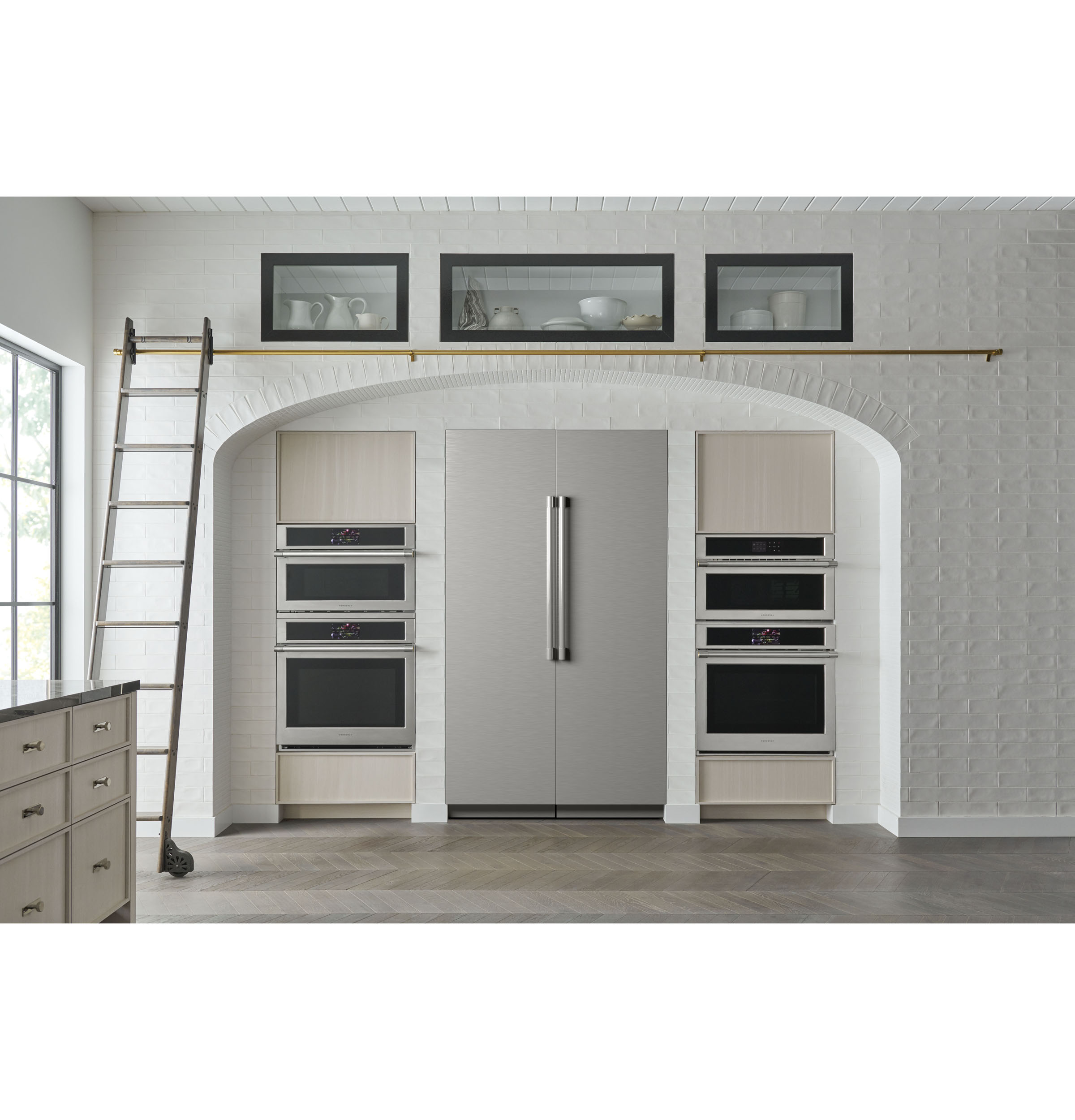 Monogram 24" Panel-Ready Integrated Column Refrigerator ZIR241NBRII