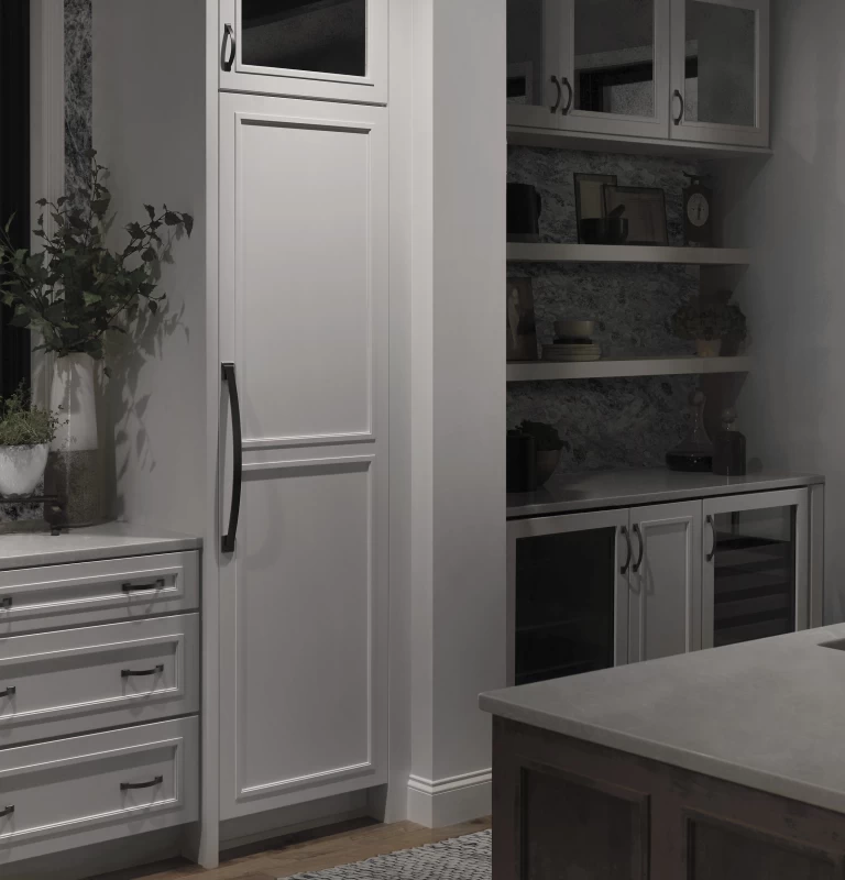 Monogram 24" Panel-Ready Premium Integrated Column Refrigerator ZIR241NPNII