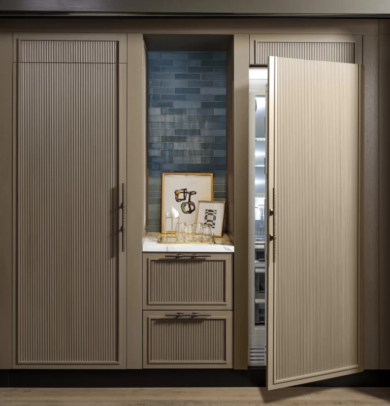 Monogram 24" Panel-Ready Premium Integrated Column Refrigerator ZIR241NPNII