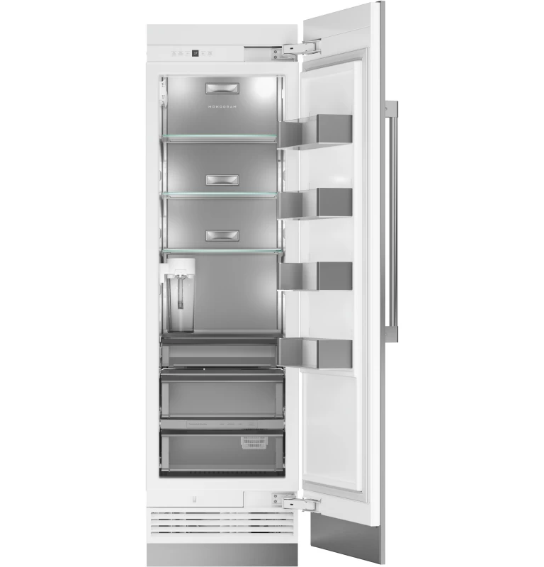 Monogram 24" Panel-Ready Premium Integrated Column Refrigerator ZIR241NPNII