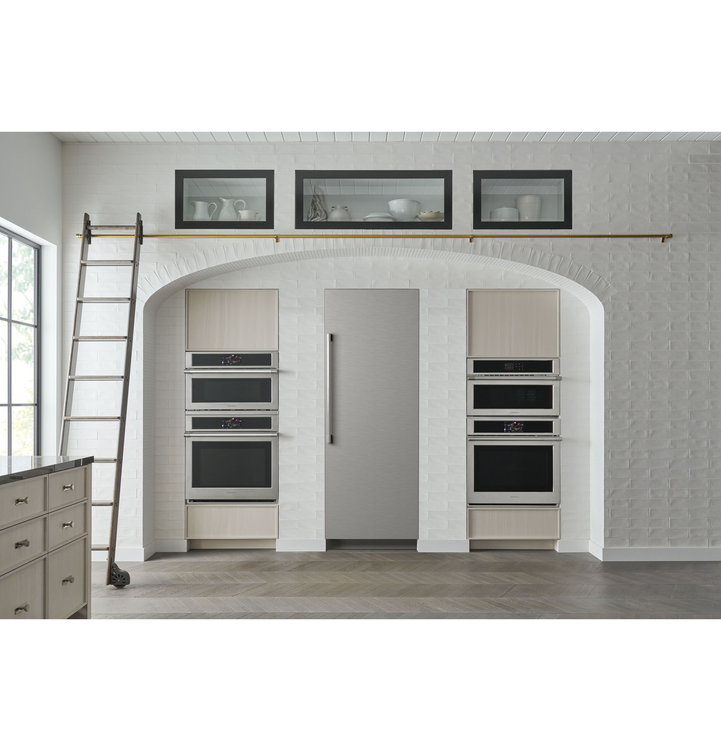 Monogram 30" Panel-Ready Integrated Column Refrigerator ZIR301NBRII