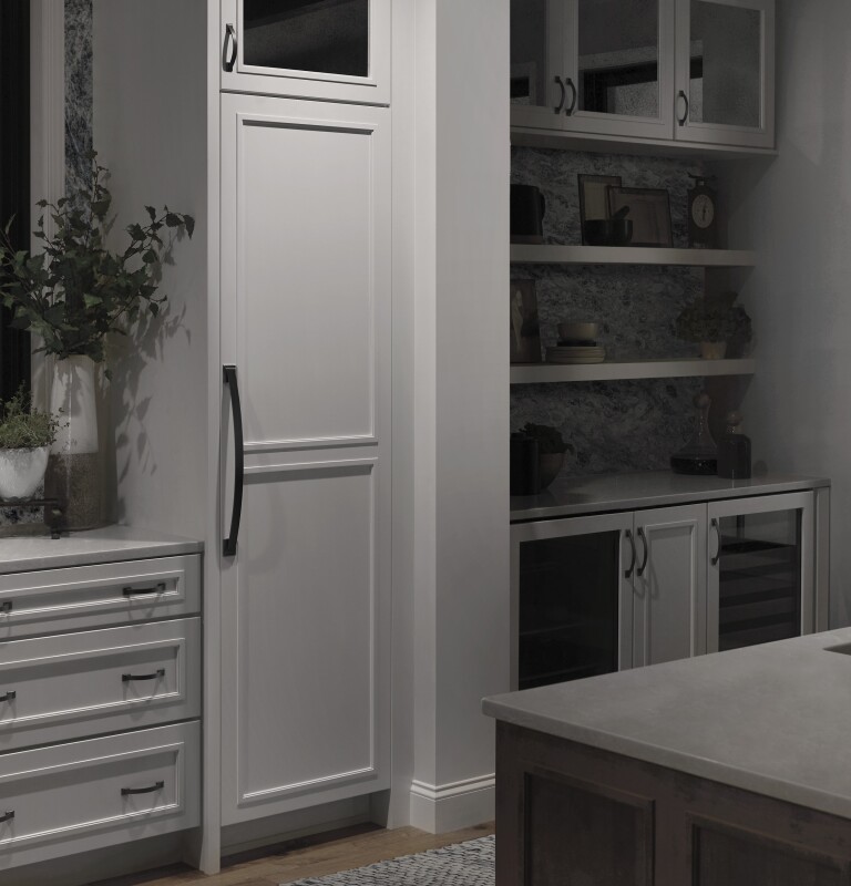 Monogram 30" Panel-Ready Premium Integrated Column Refrigerator ZIR301NPNII