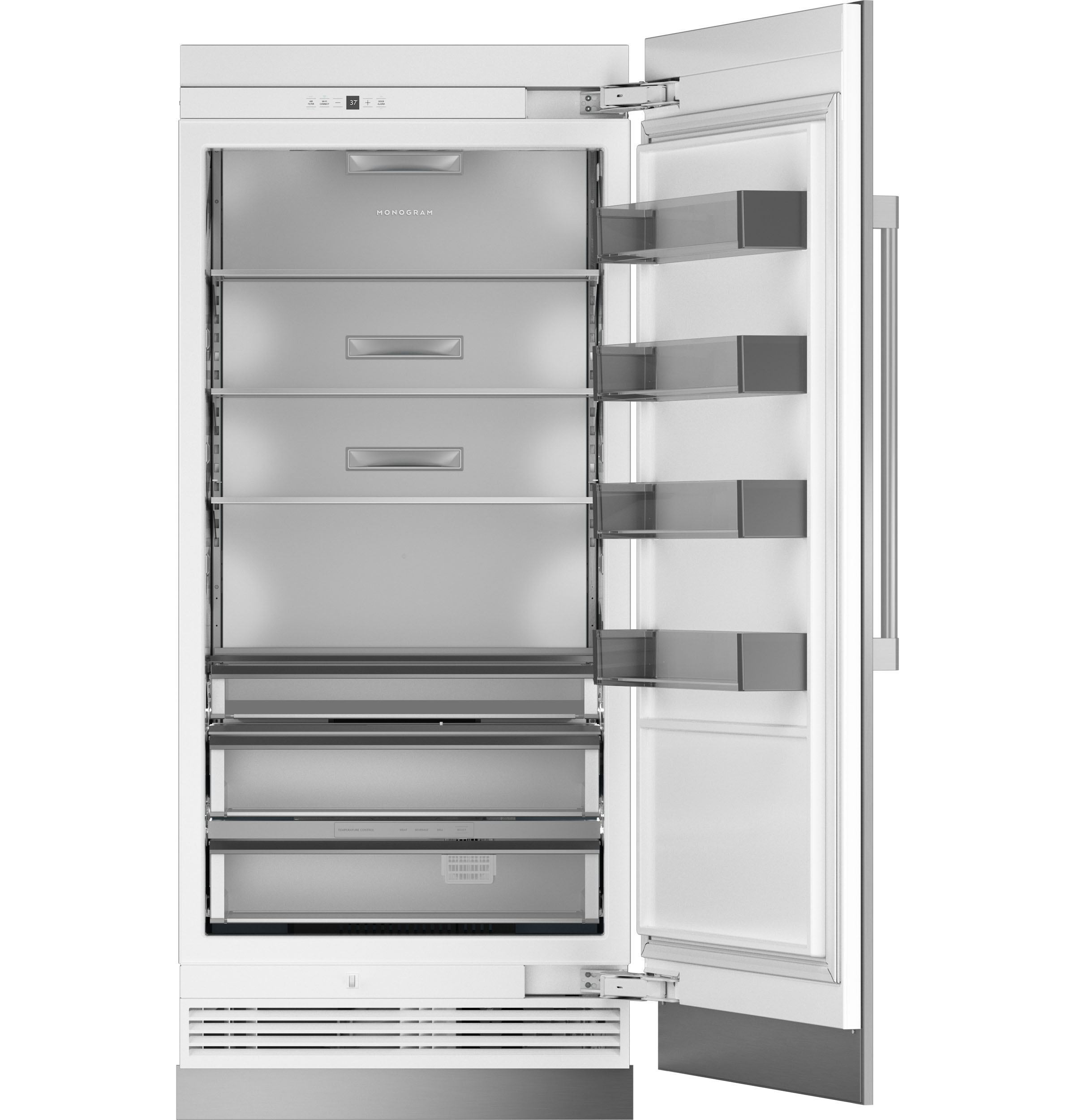 Monogram 36" Panel-Ready Integrated Column Refrigerator ZIR361NBRII