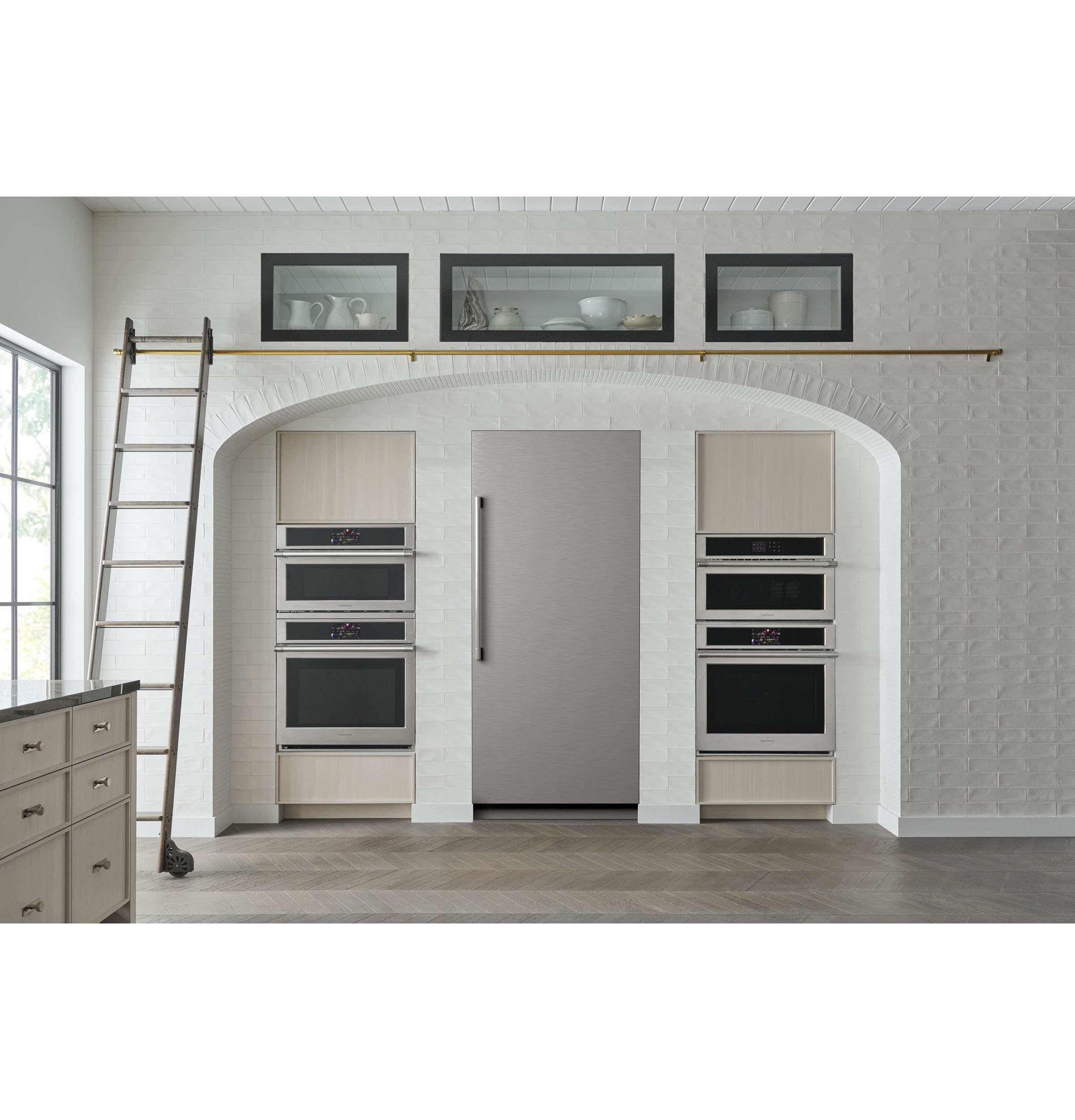 Monogram 36" Panel-Ready Integrated Column Refrigerator ZIR361NBRII
