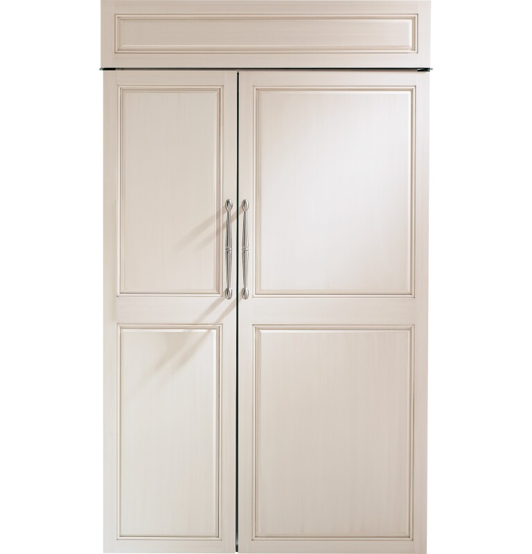 Monogram 48" Built-In Side-by-Side Refrigerator Custom Panels ZIS480NNII Picture 1
