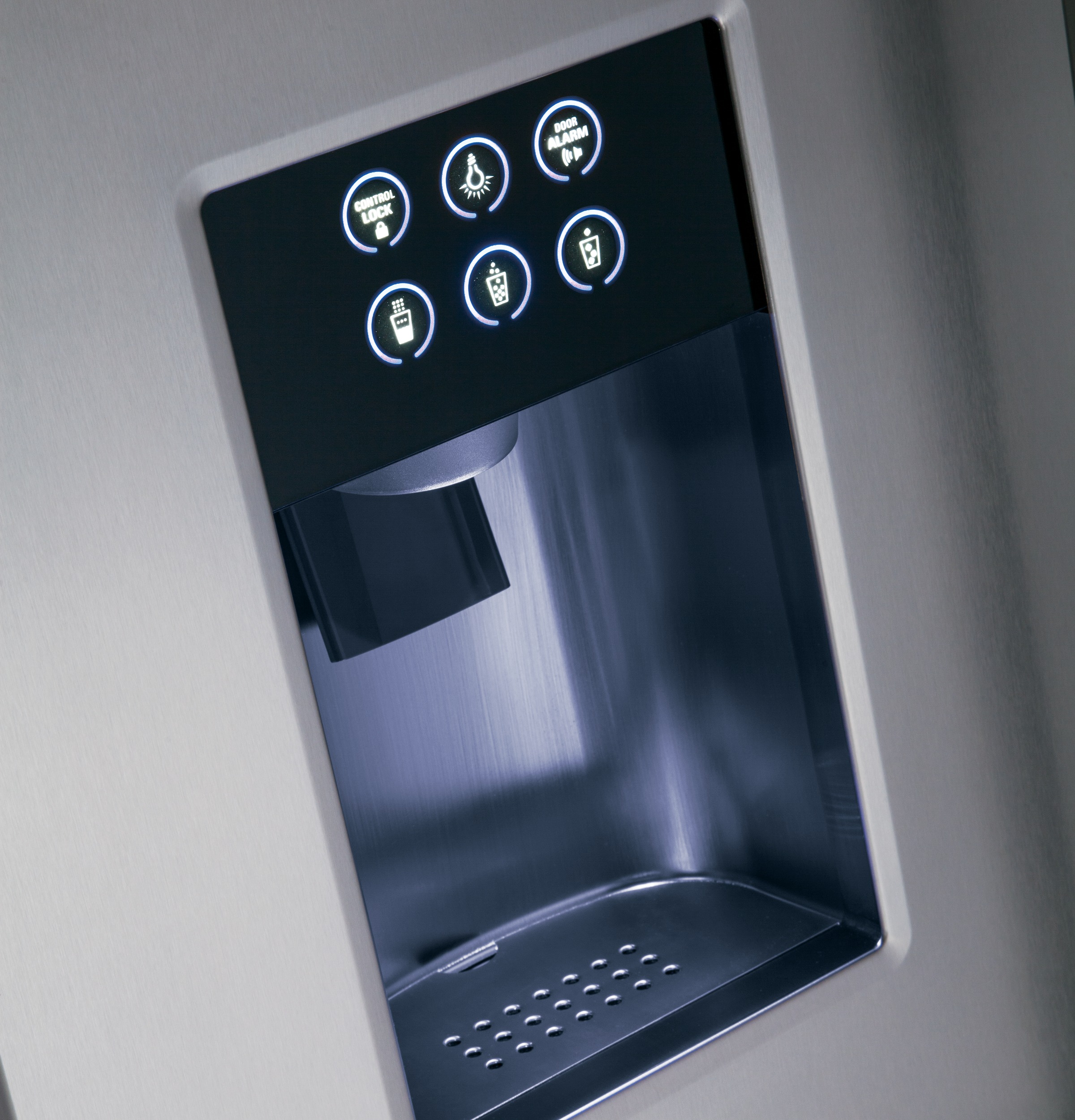 36" Smart Built-In Side-by-Side Refrigerator with Dispenser ZISB360DK