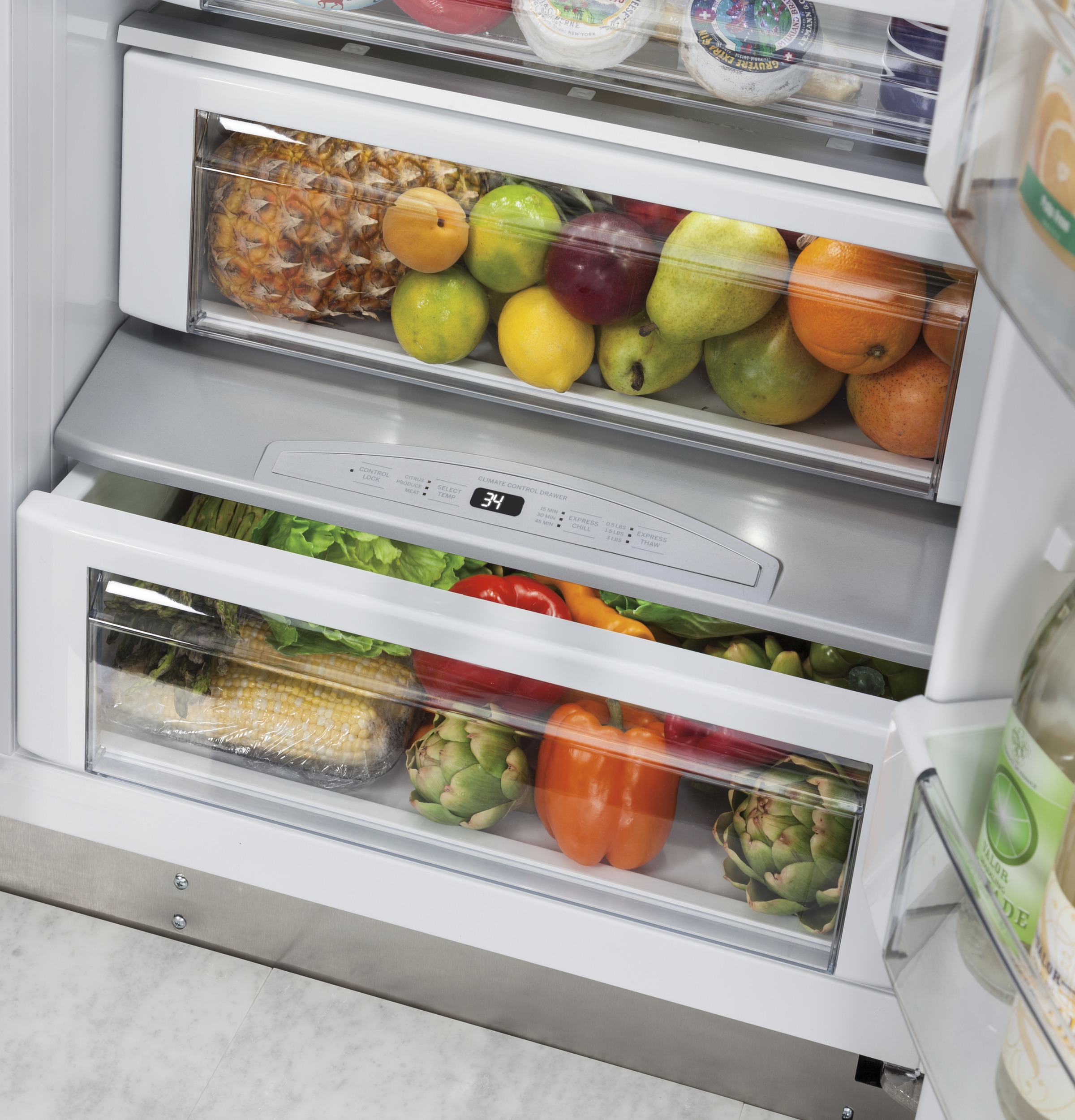 Monogram 42" Smart Built-In Side-by-Side Refrigerator with Dispenser ZISB420DK