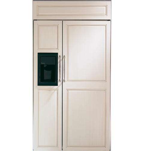 GE Monogram® 42" Built-In Side-by-Side Refrigerator with Dispenser ZISB420DR