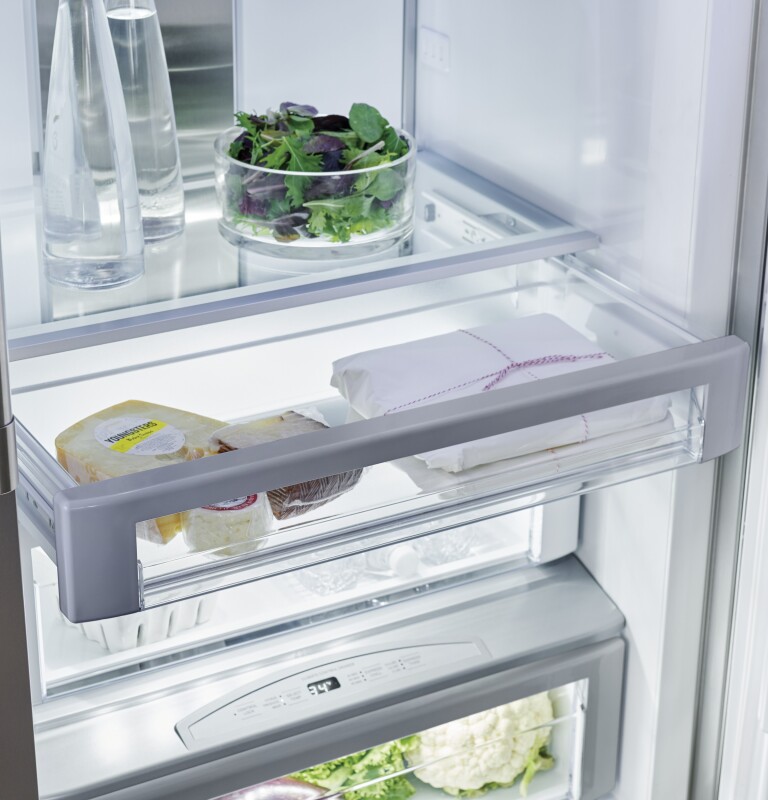 Monogram 42" Built-In Side-by-Side Refrigerator with Dispenser ZISS420DNSS