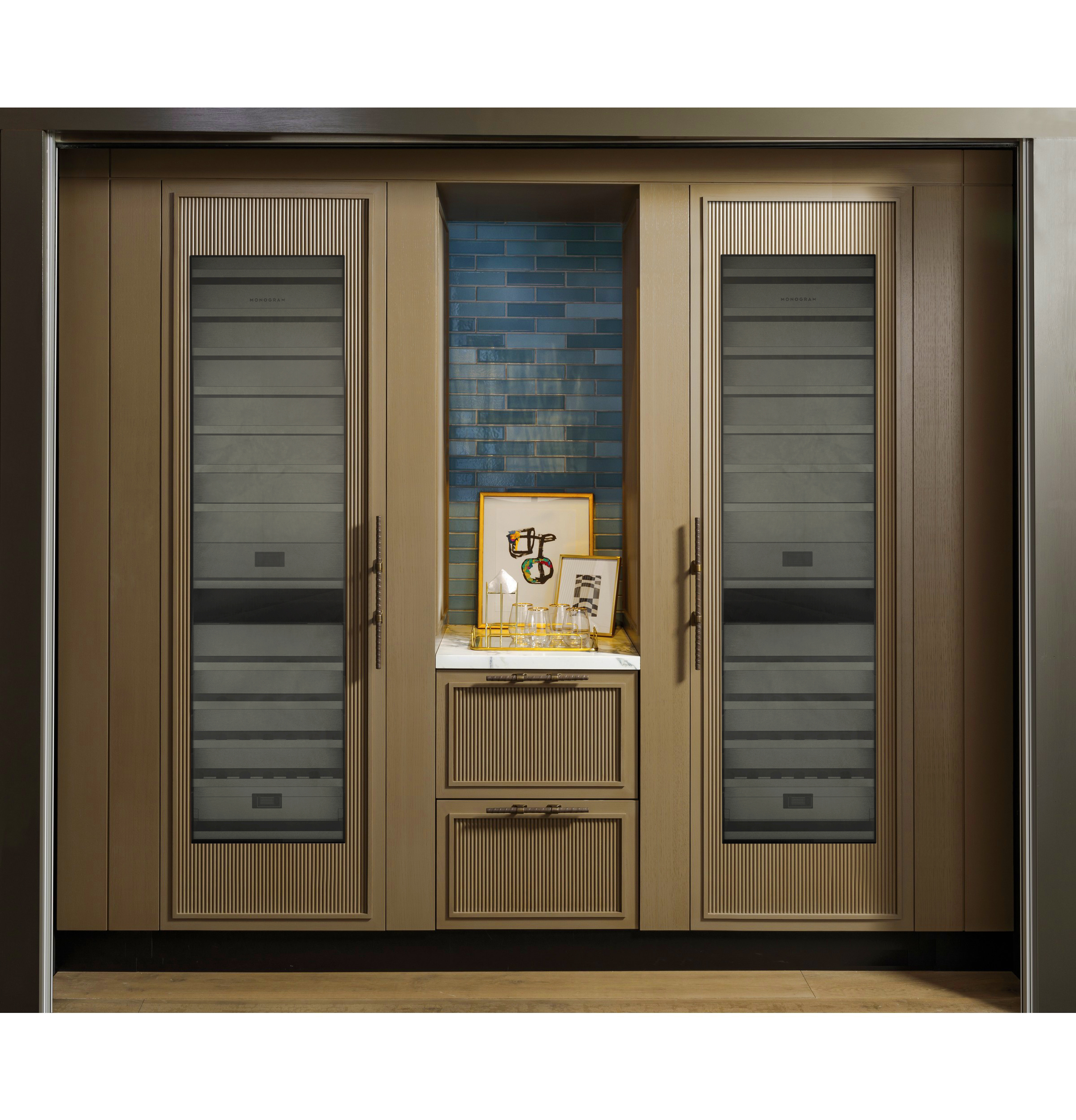 Monogram 24” Wine Column – Panel Ready ZIW241NBWII
