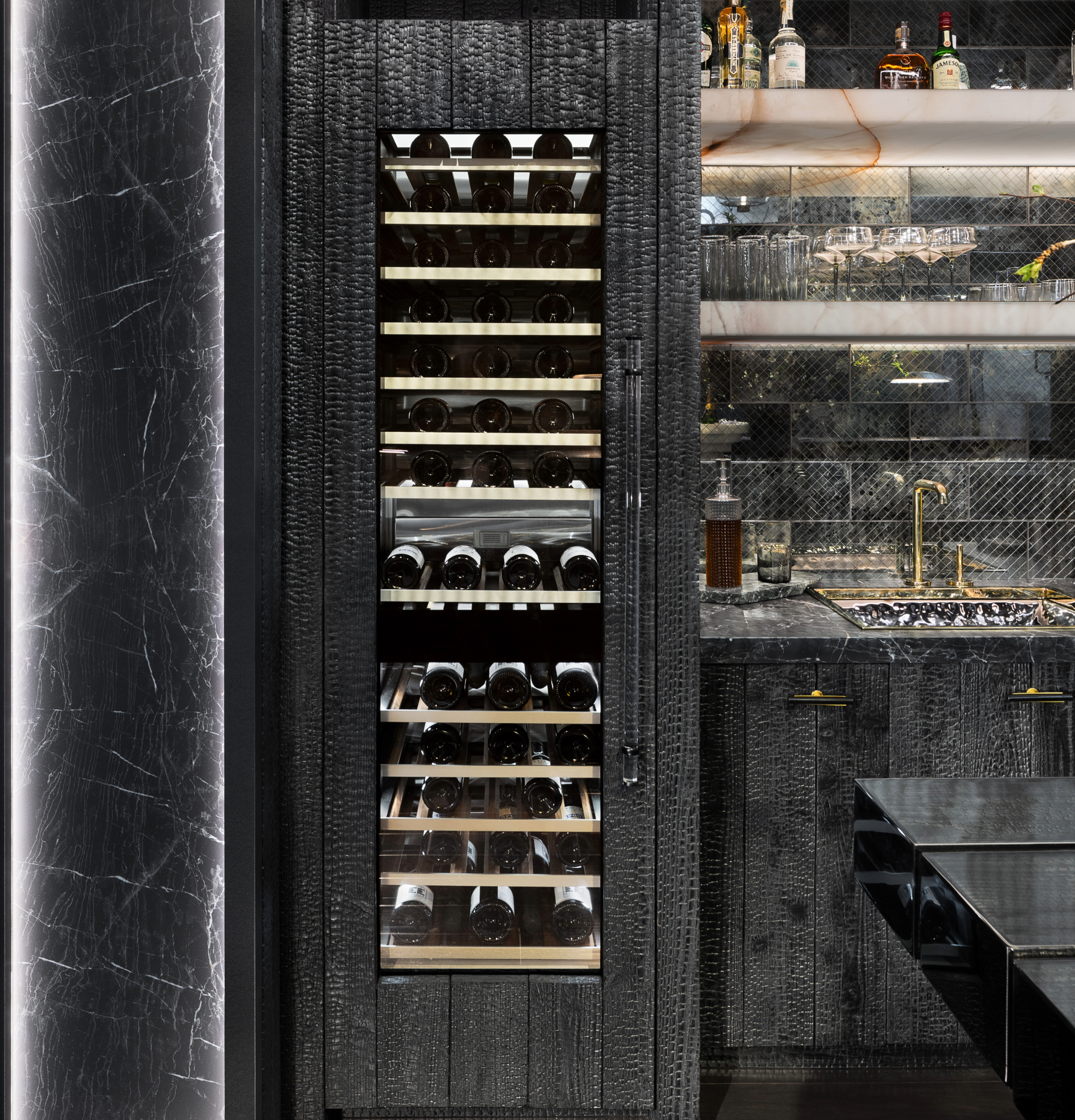Monogram 24” Wine Column – Panel Ready ZIW241NBWII