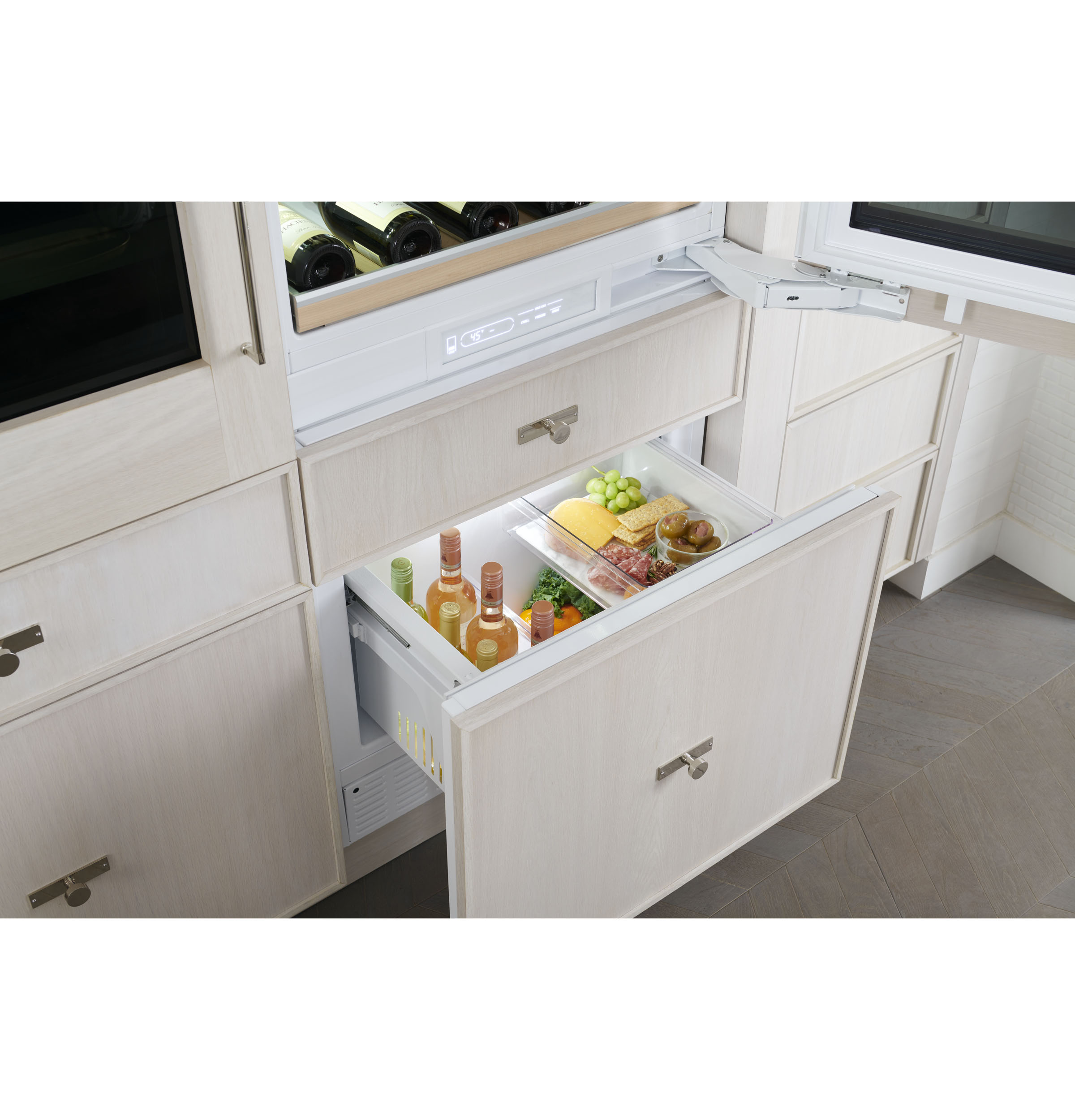 Monogram 30" Panel-Ready Fully-Integrated Wine Sommelier ZIW303NPPII