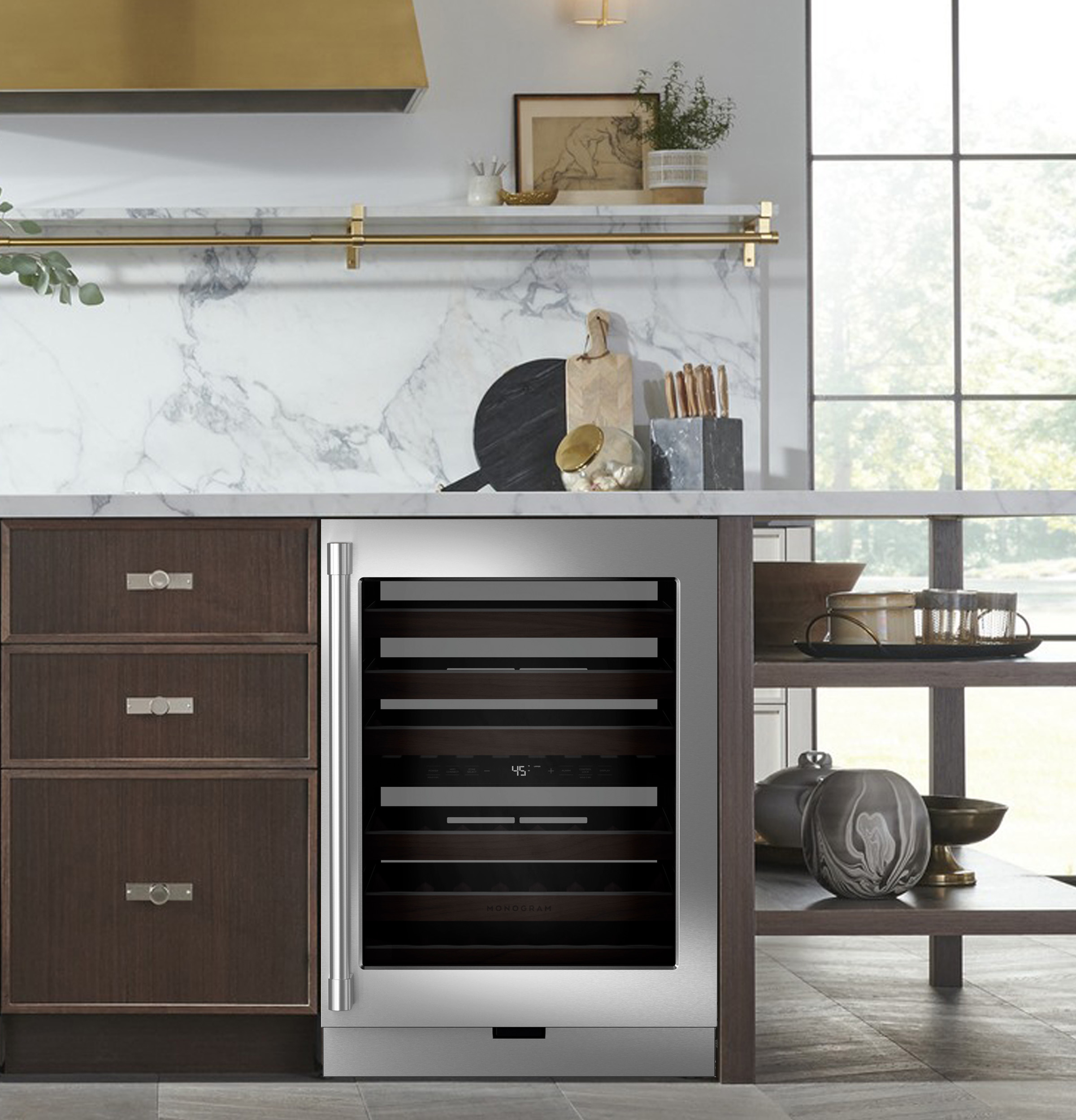 Monogram 24" Panel-Ready Wine Reserve ZIWD24PWII