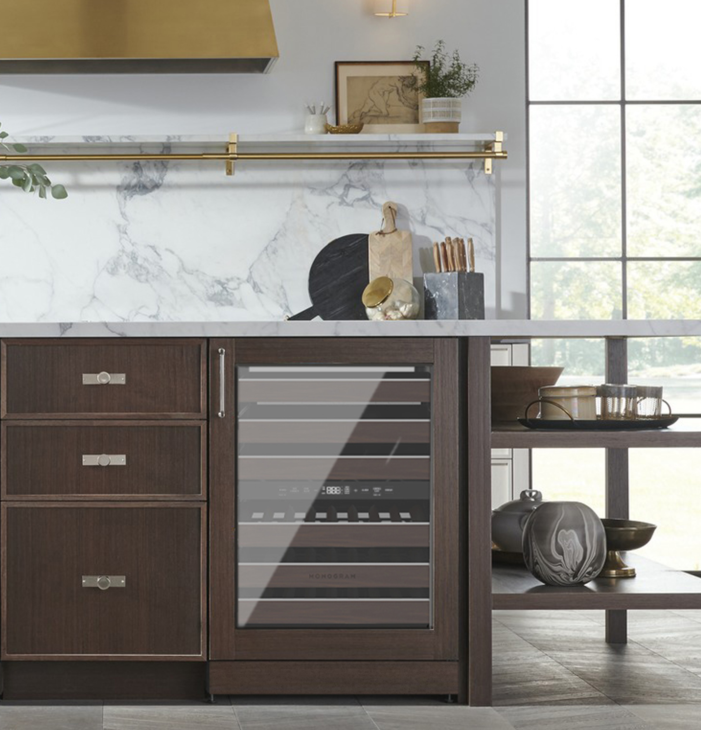 Monogram 24" Panel-Ready Wine Reserve ZIWD24PWII
