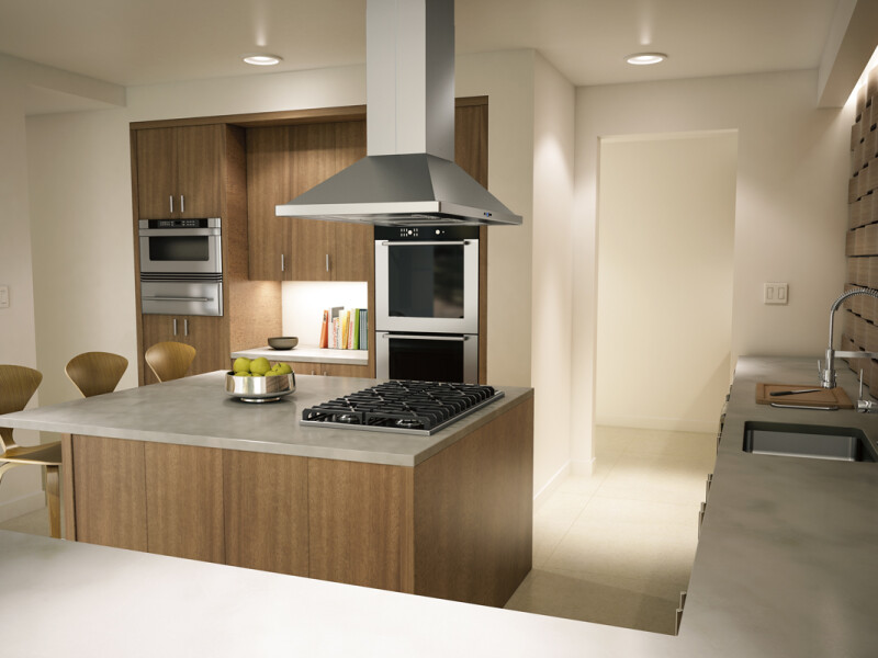 42" Napoli Island ZNAE42CS