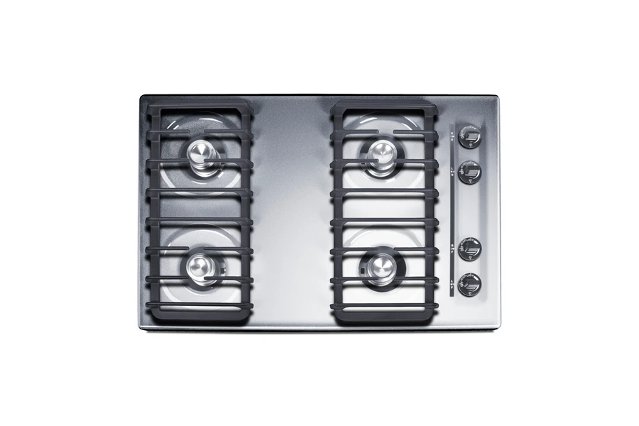 30" Wide 4-Burner Gas Cooktop, Battery Start Ignition ZNL05IP