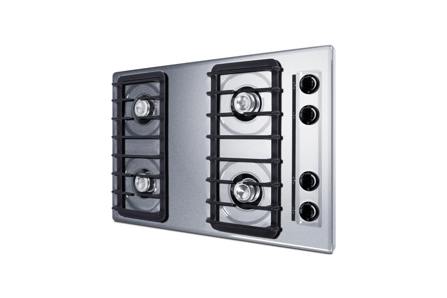 30" Wide 4-Burner Gas Cooktop, Battery Start Ignition ZNL05IP