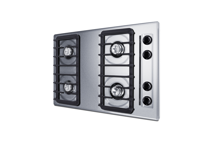 30" Wide 4-Burner Gas Cooktop, Battery Start Ignition ZNL05IP