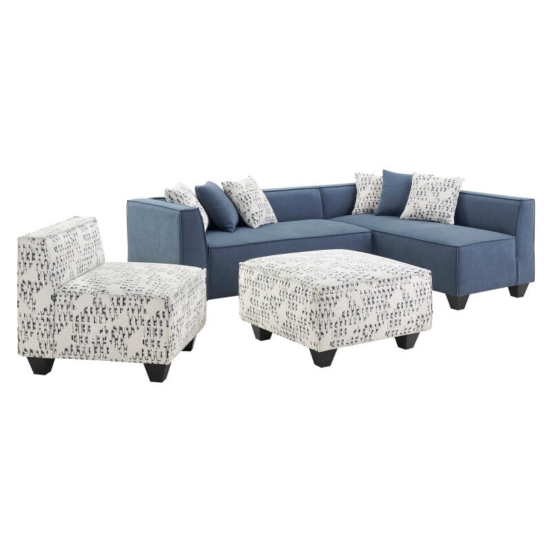 Phoenix 2-Piece Sectional ZPHX0700GRP
