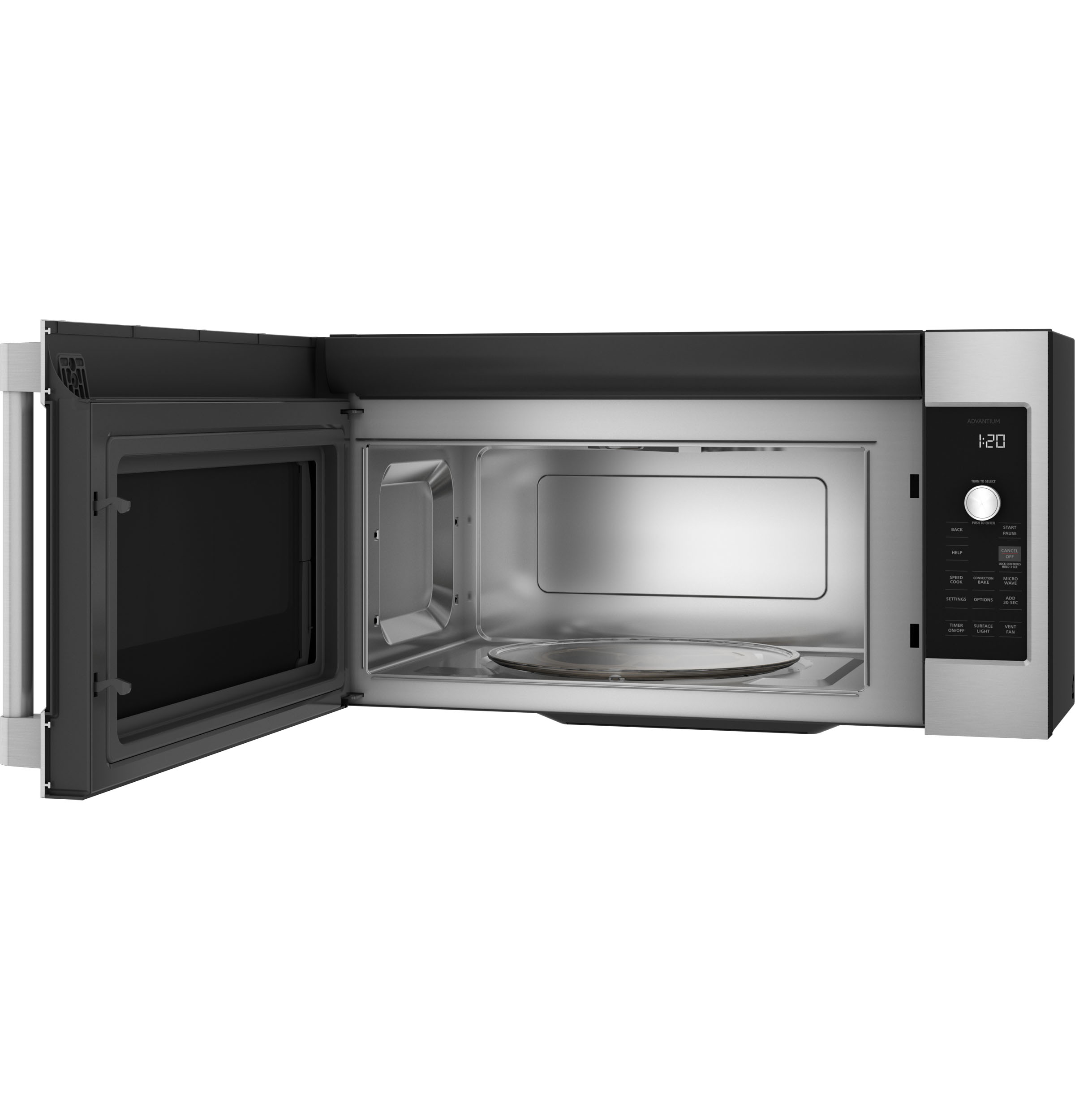 Monogram Statement Above-the-Cooktop Speedcooking Oven with Advantium® Technology ZSA1202PSS