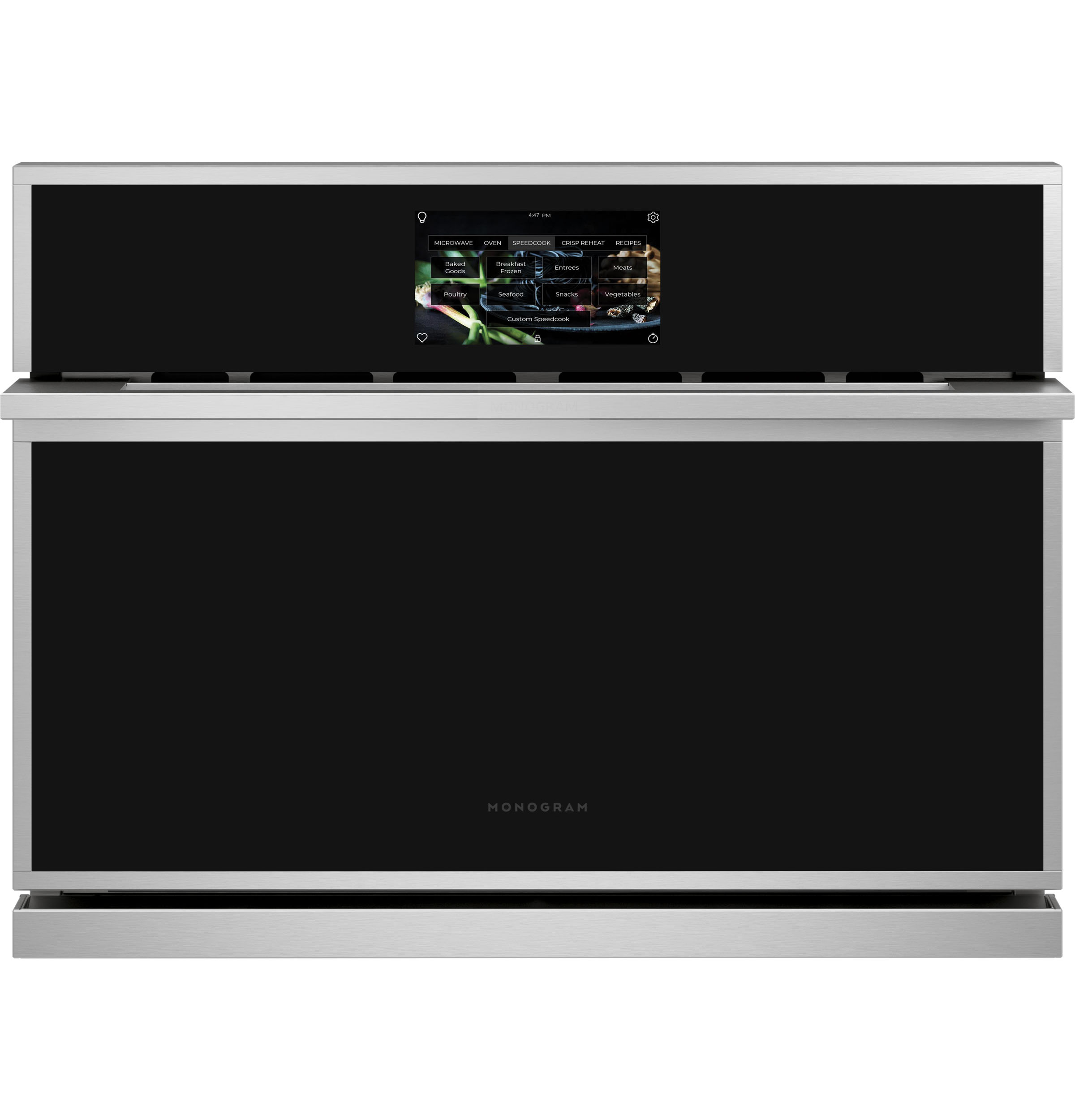 Monogram 27" Five in One Wall Oven with 120V Advantium® Technology ZSB9121NSS