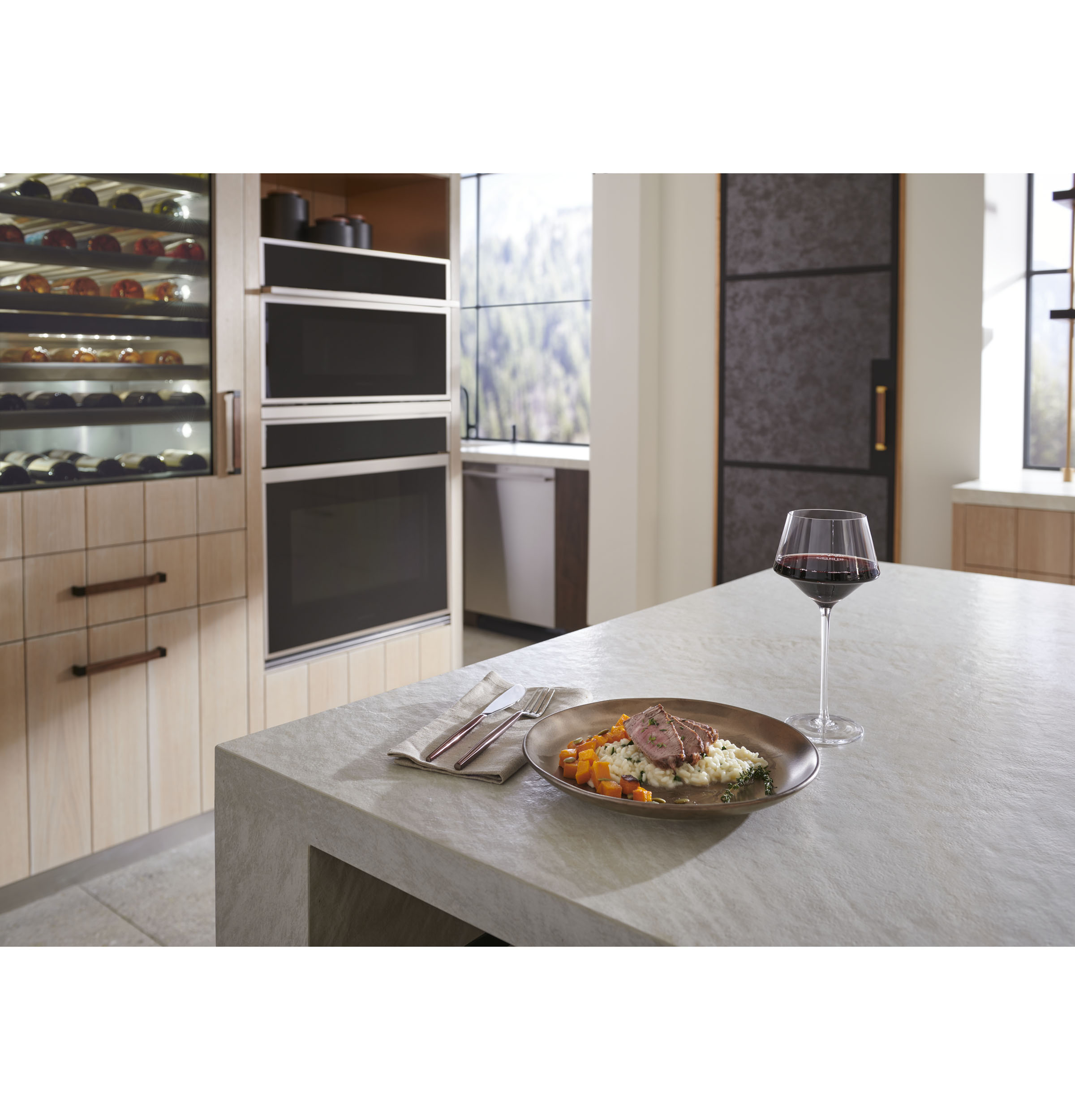 Monogram 27" Five in One Wall Oven with 120V Advantium® Technology ZSB9121NSS