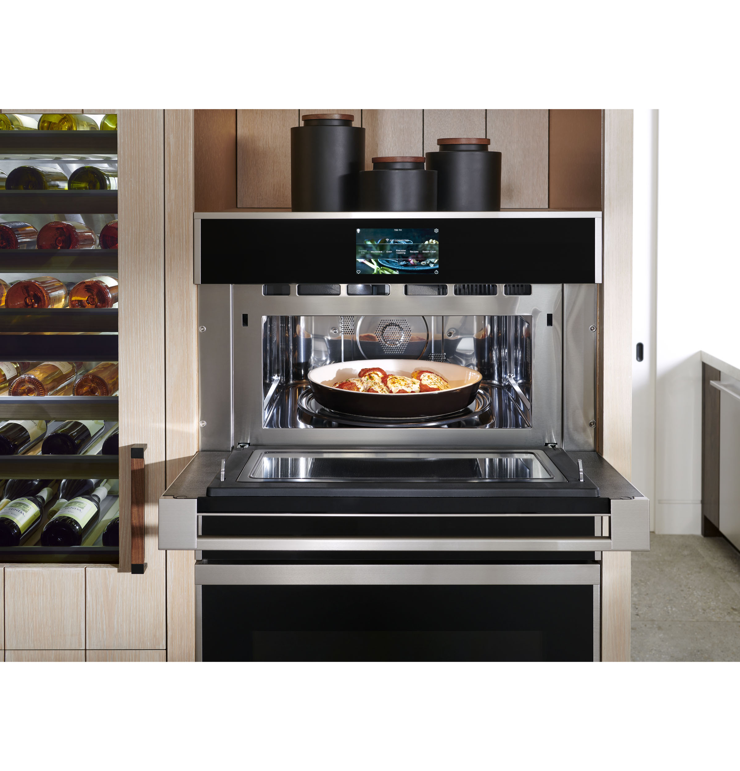 Monogram 27" Five in One Wall Oven with 120V Advantium® Technology ZSB9121NSS
