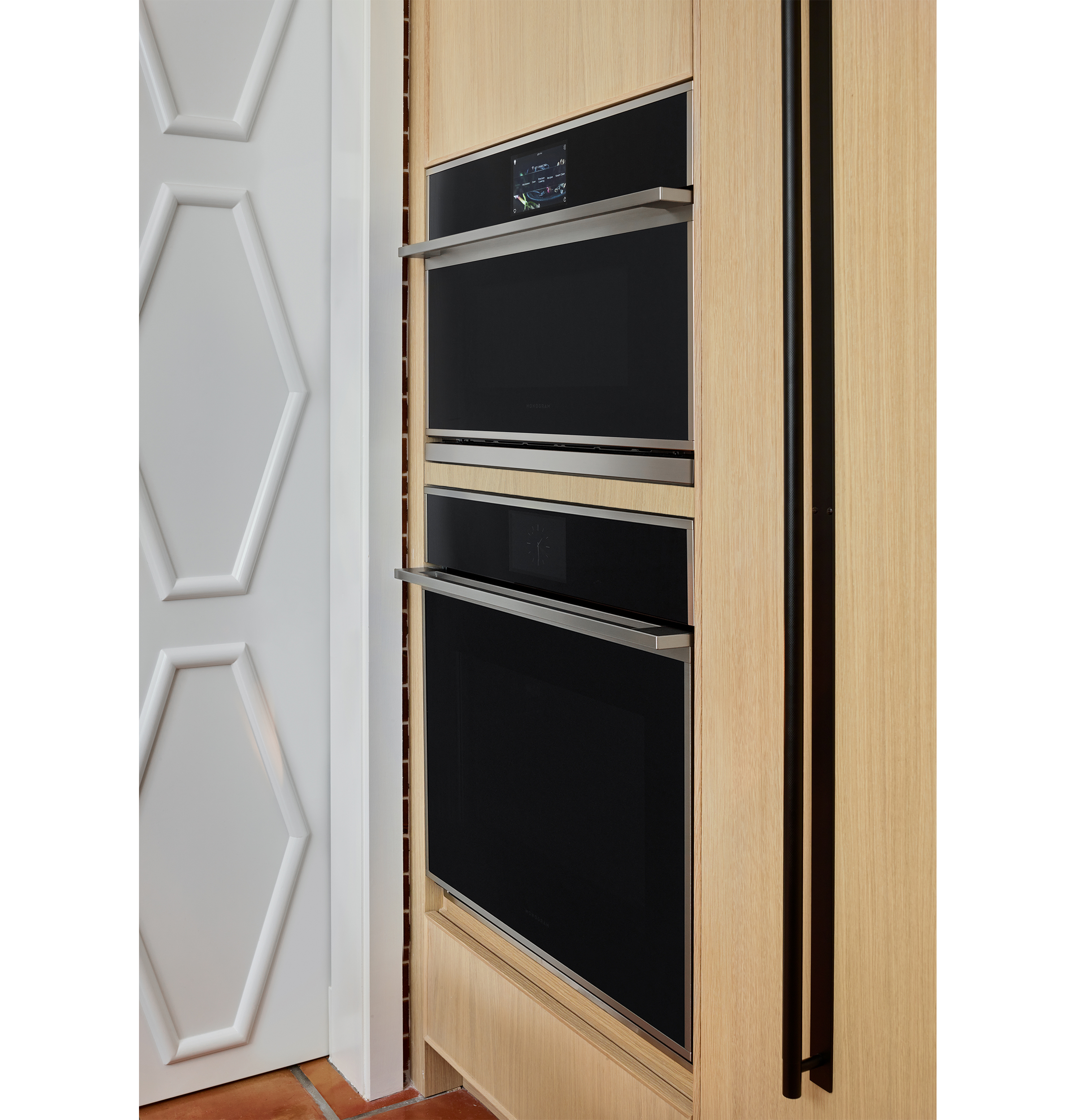 Monogram 30" Minimalist Five-in-One Wall Oven with 120V Advantium® Technology ZSB9131VSS