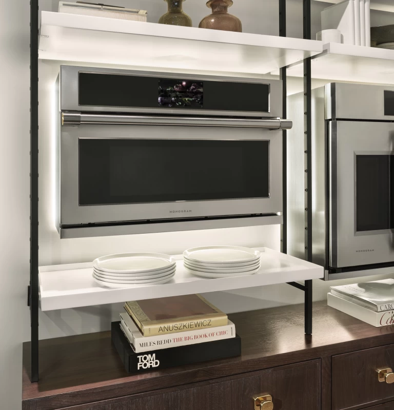 Monogram 30" Statement Five-in-One Wall Oven with 240V Advantium® Technology ZSB9232NSS