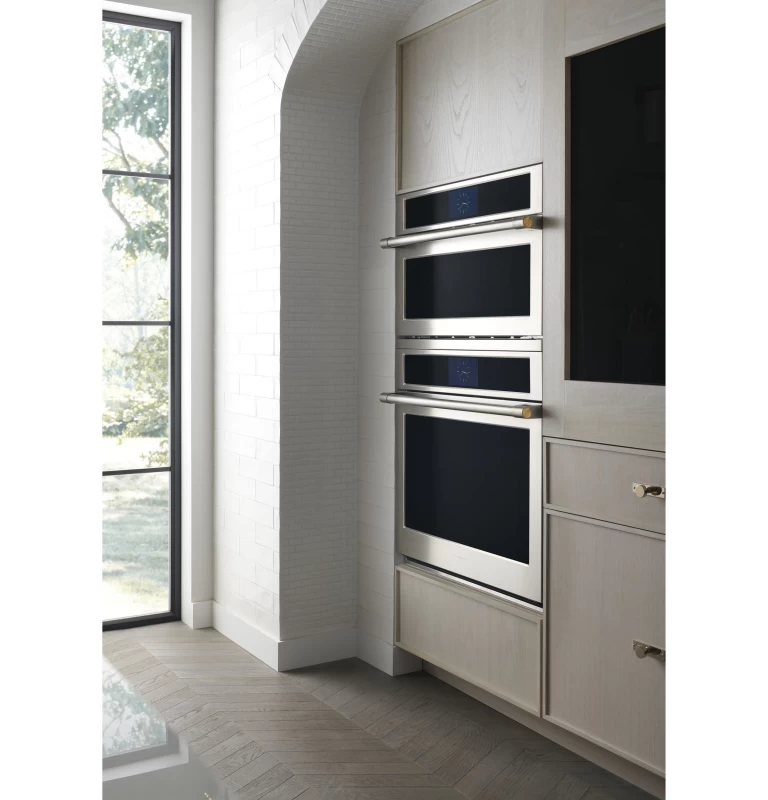 Monogram 30" Statement Five-in-One Wall Oven with 240V Advantium® Technology ZSB9232NSS