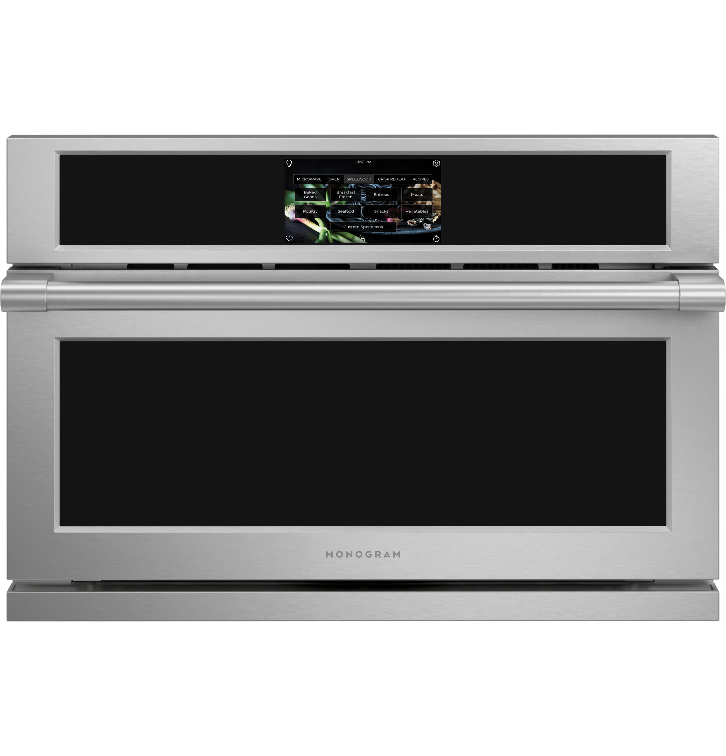 Monogram 30" Statement Five-in-One Wall Oven with 240V Advantium® Technology ZSB9232VSS