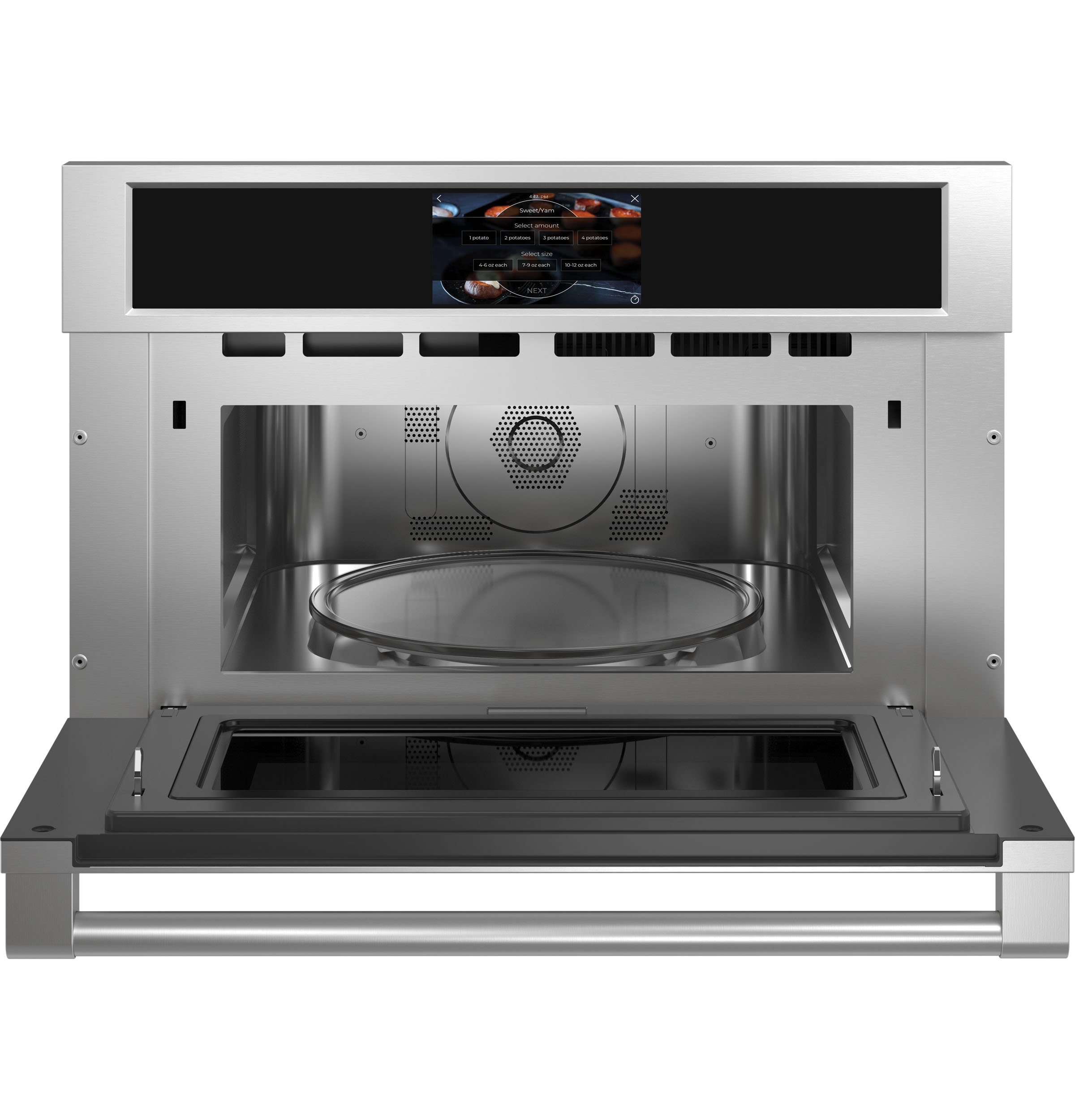 Monogram 30" Statement Five-in-One Wall Oven with 240V Advantium® Technology ZSB9232VSS
