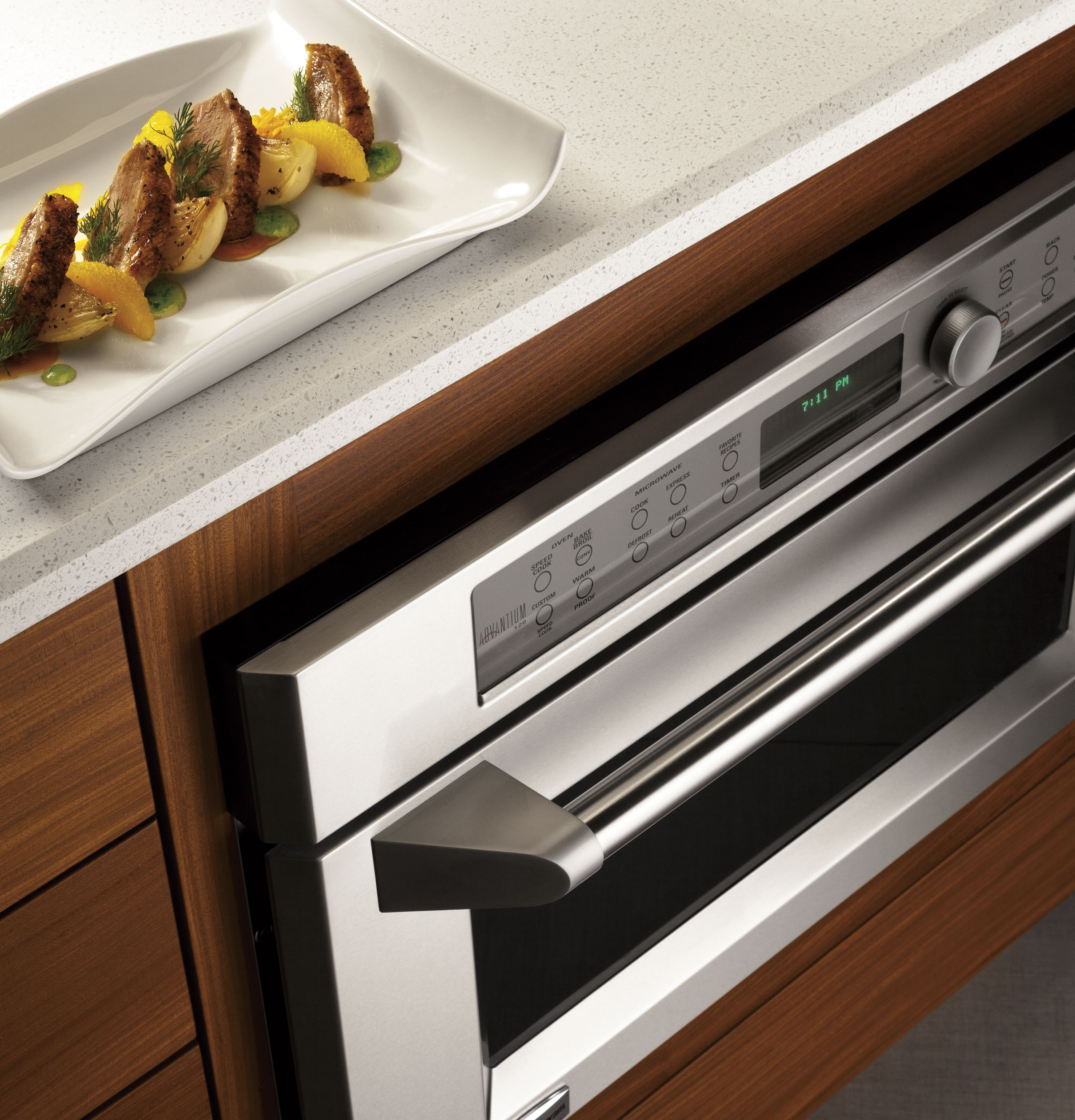 GE Monogram Built-In Oven with Advantium® Speedcook Technology- 120V ZSC1202NSS