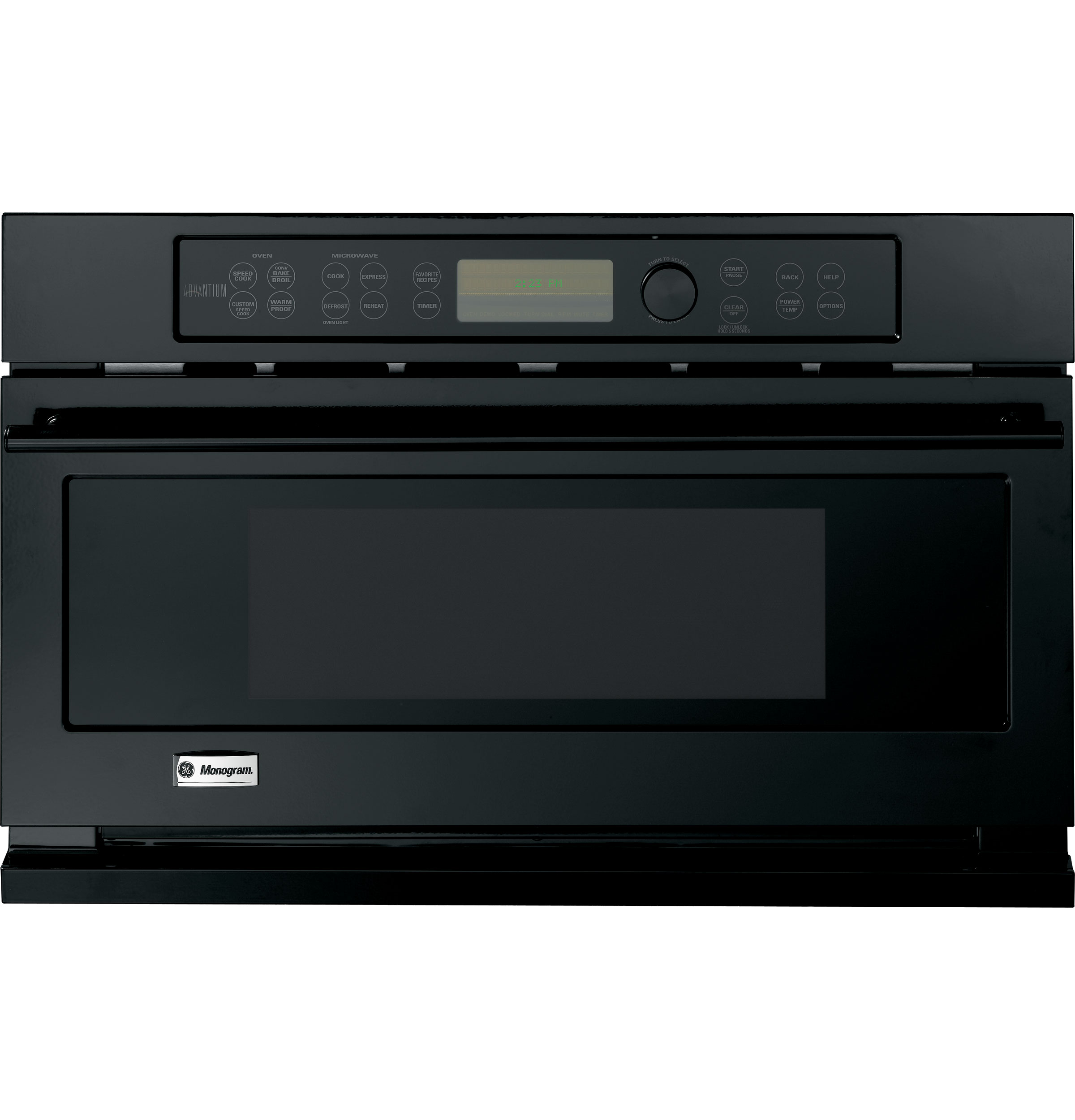 GE Monogram® Built-In Oven with Advantium® Speedcook Technology- 240V ZSC2200NBB