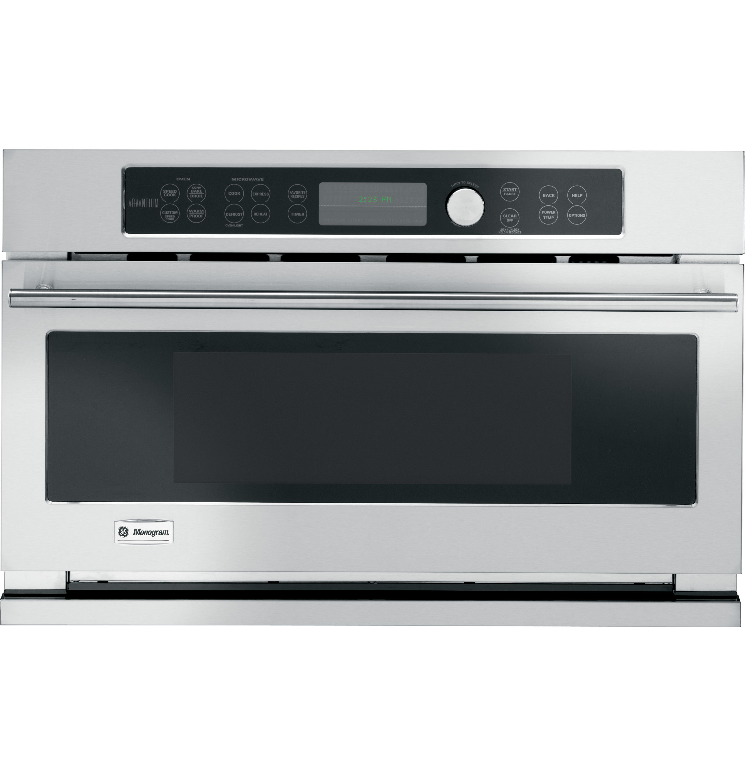 GE Monogram Built-In Oven with Advantium® Speedcook Technology- 240V ZSC2201NSS