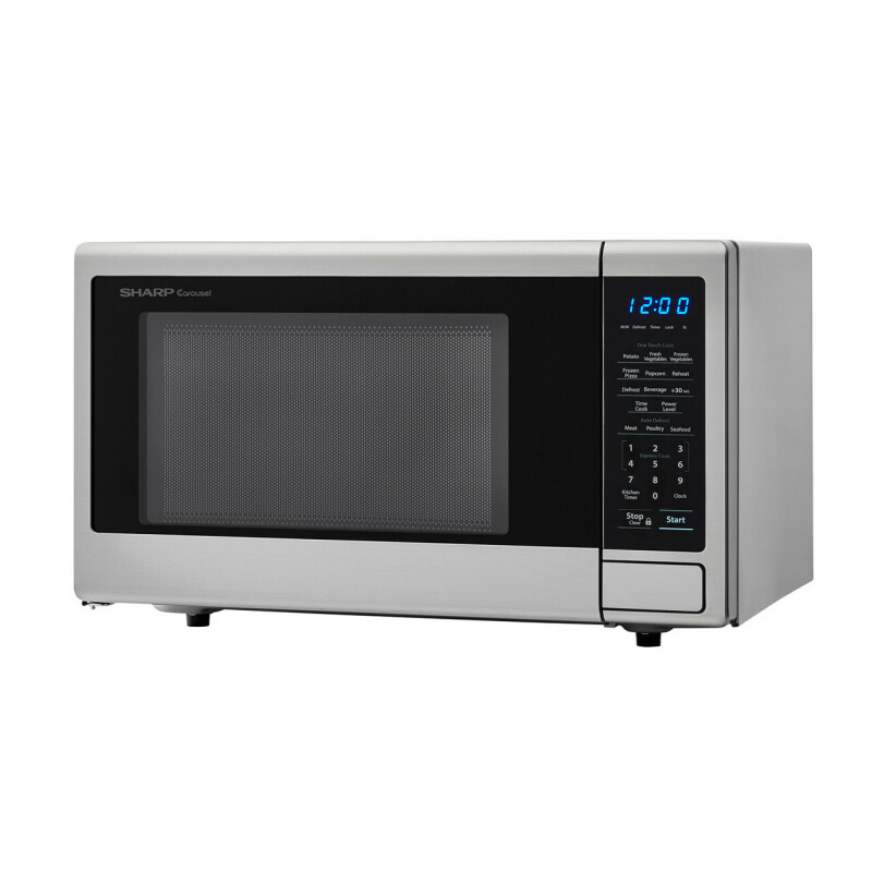 1.1 cu. ft. 1000WStainless Steel Carousel Countertop Microwave Oven ZSMC1132CS