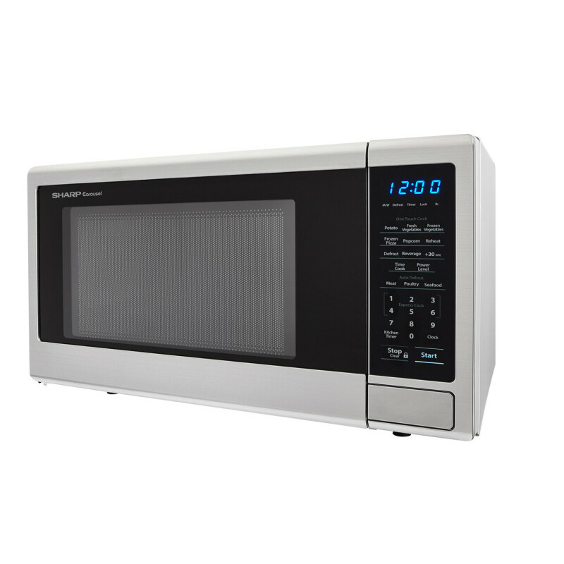 1.1 cu. ft. 1000WStainless Steel Carousel Countertop Microwave Oven ZSMC1132CS