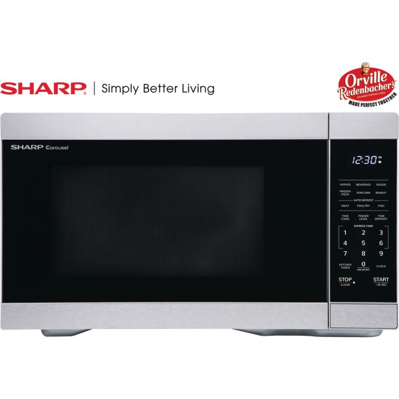1.1 CF Countertop Microwave Oven, Orville Redenbacher's Certified ZSMC1162HS