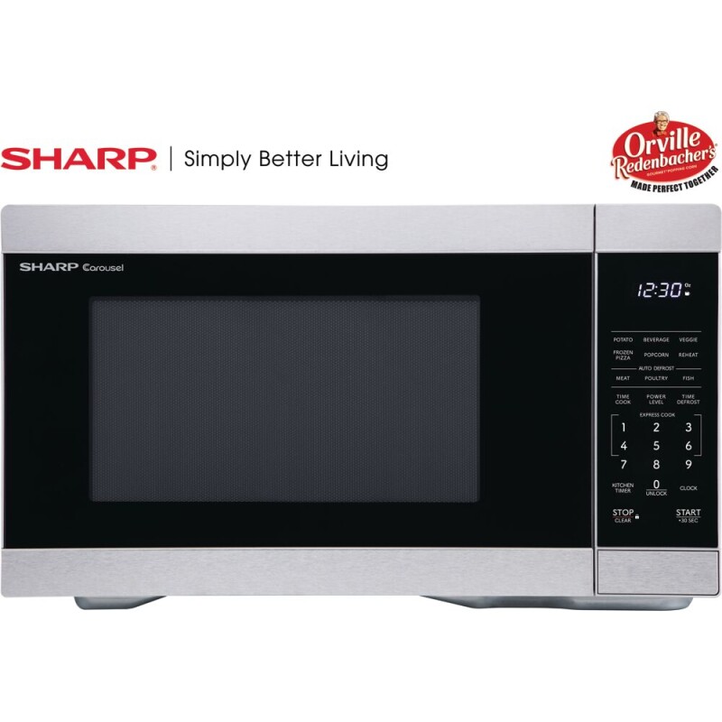 1.1 CF Countertop Microwave Oven, Orville Redenbacher's Certified ZSMC1162KS